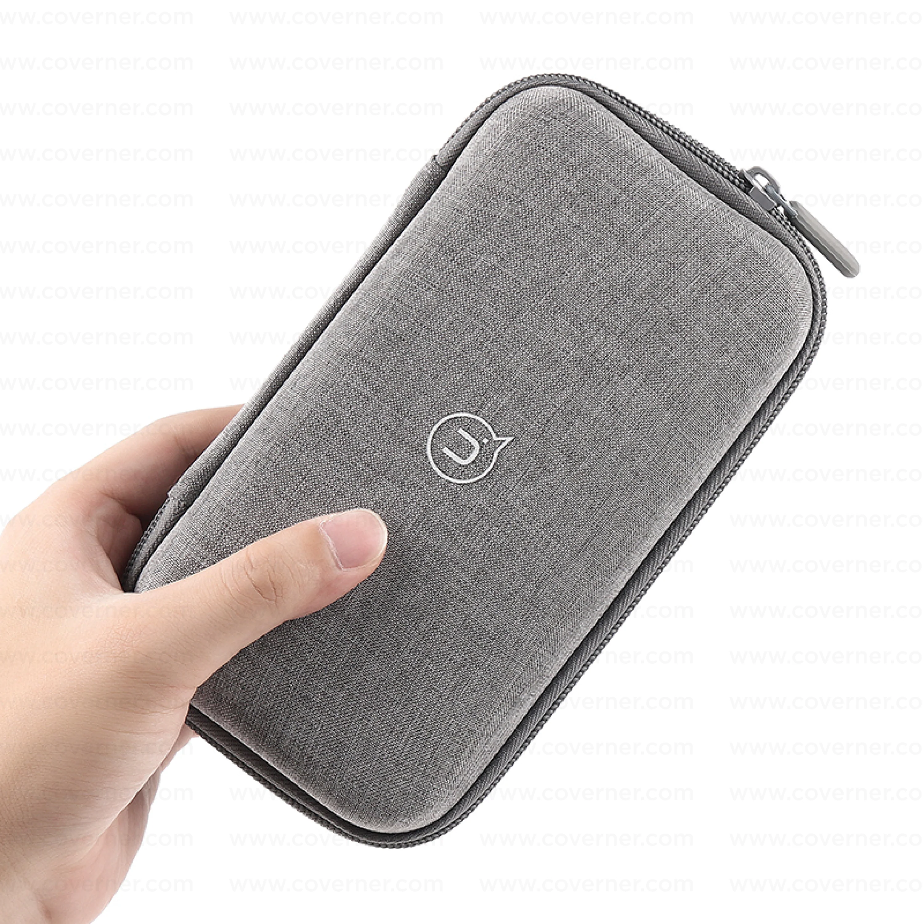 USAMS Hard Shell Power Bank Organizer – Compact, Shockproof & Anti-Scratch Case | Coverner India Exclusive - Image 2