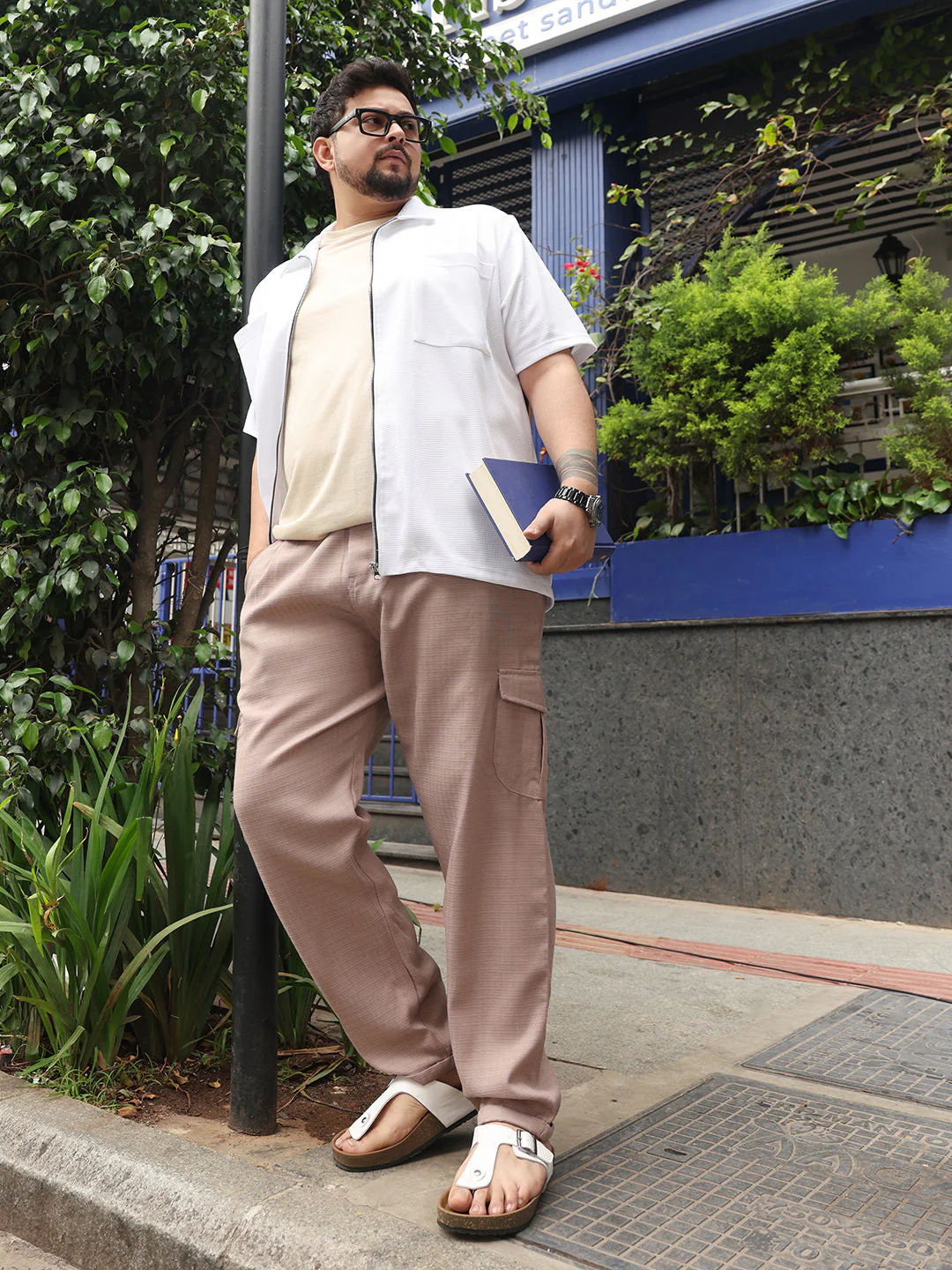 Utility Relaxed-Chino Trousers - Image 6