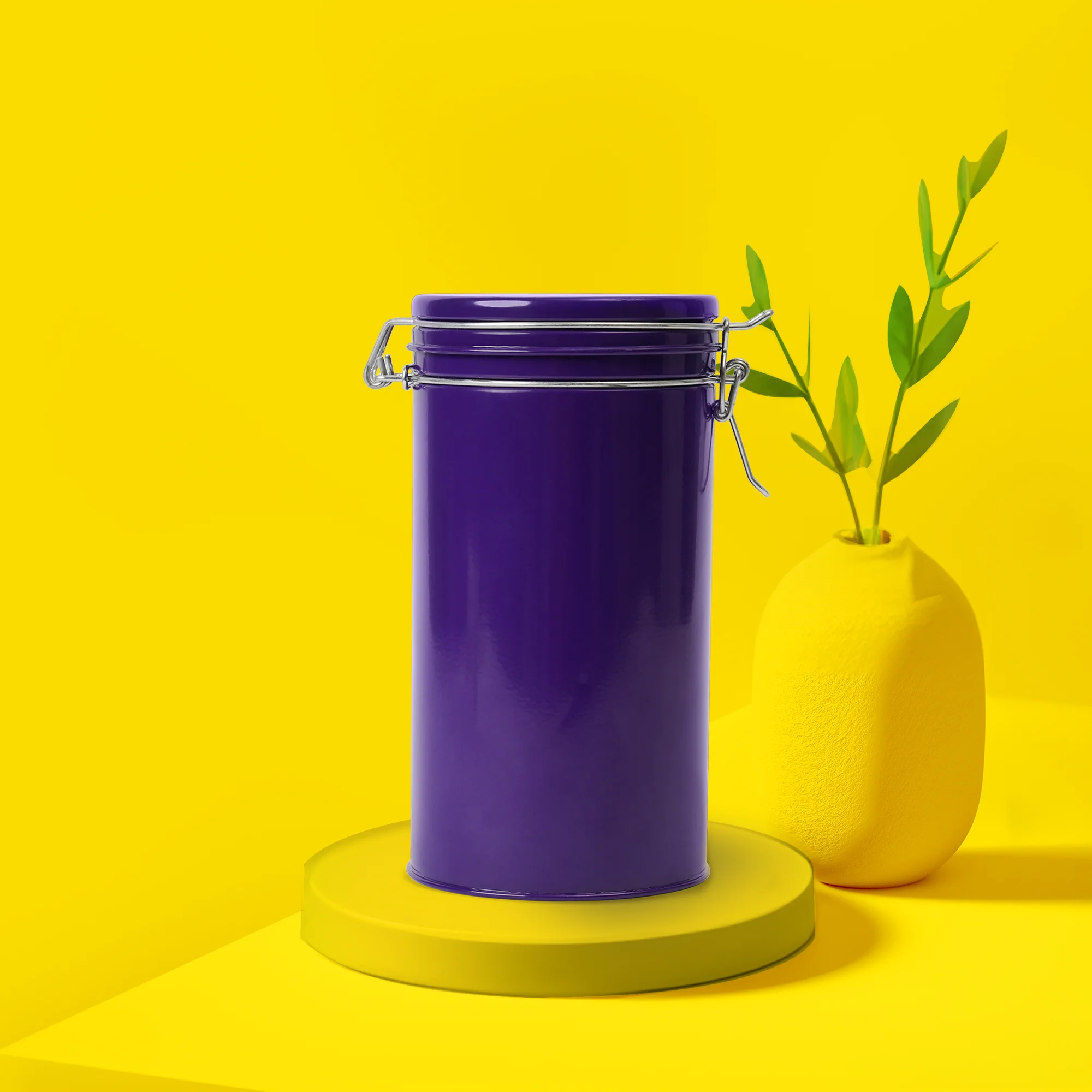 Vacuum Close Round Jar - Image 6