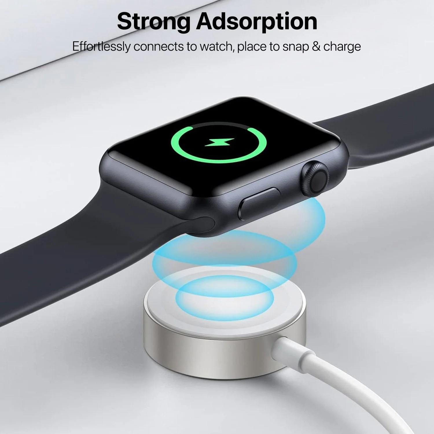 Vaku ® Apple Watch Magnetic Charger To Type C Cable - Image 7