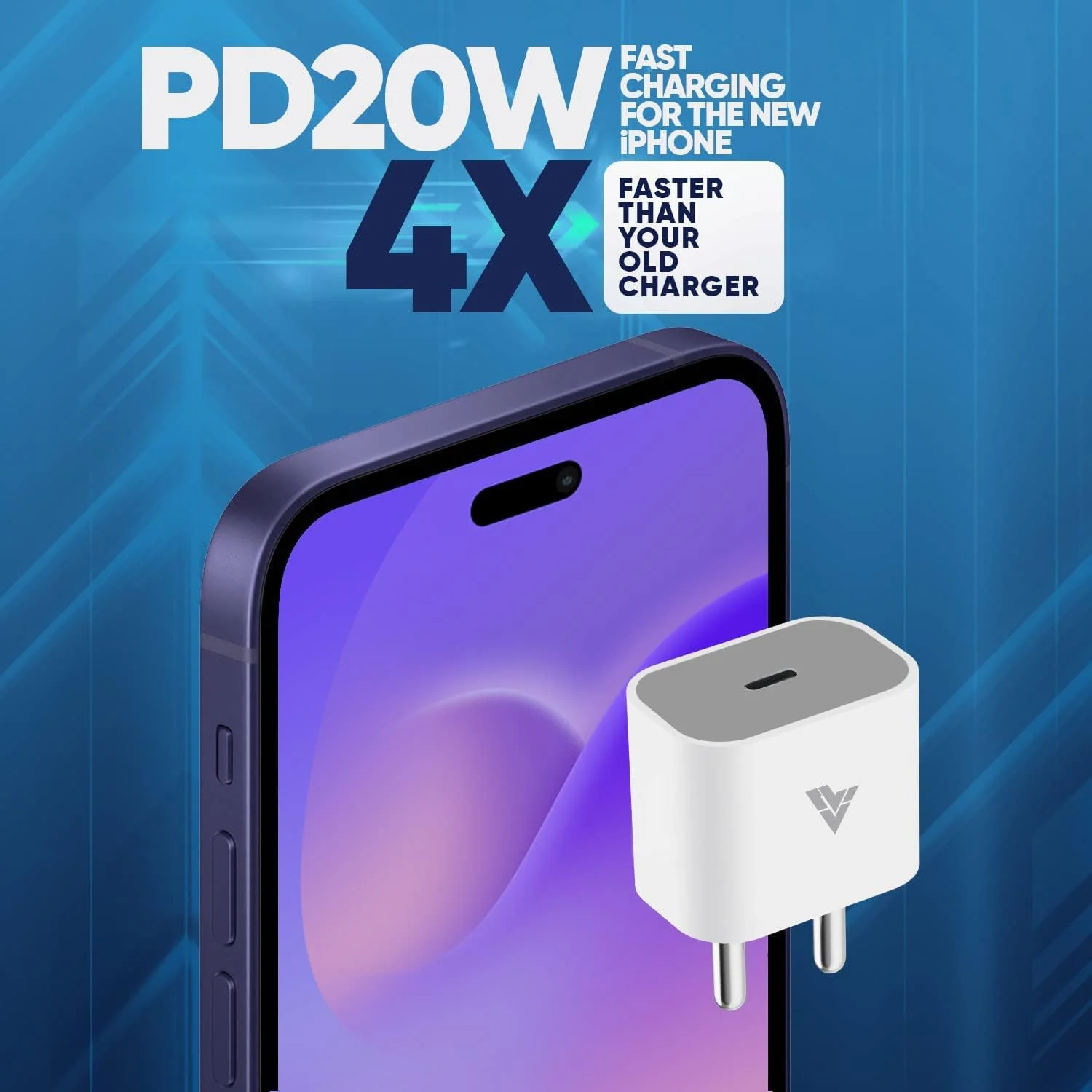 Vaku ® Original 20W iPhone Charger With Fast Charging Cable Combo - Image 9