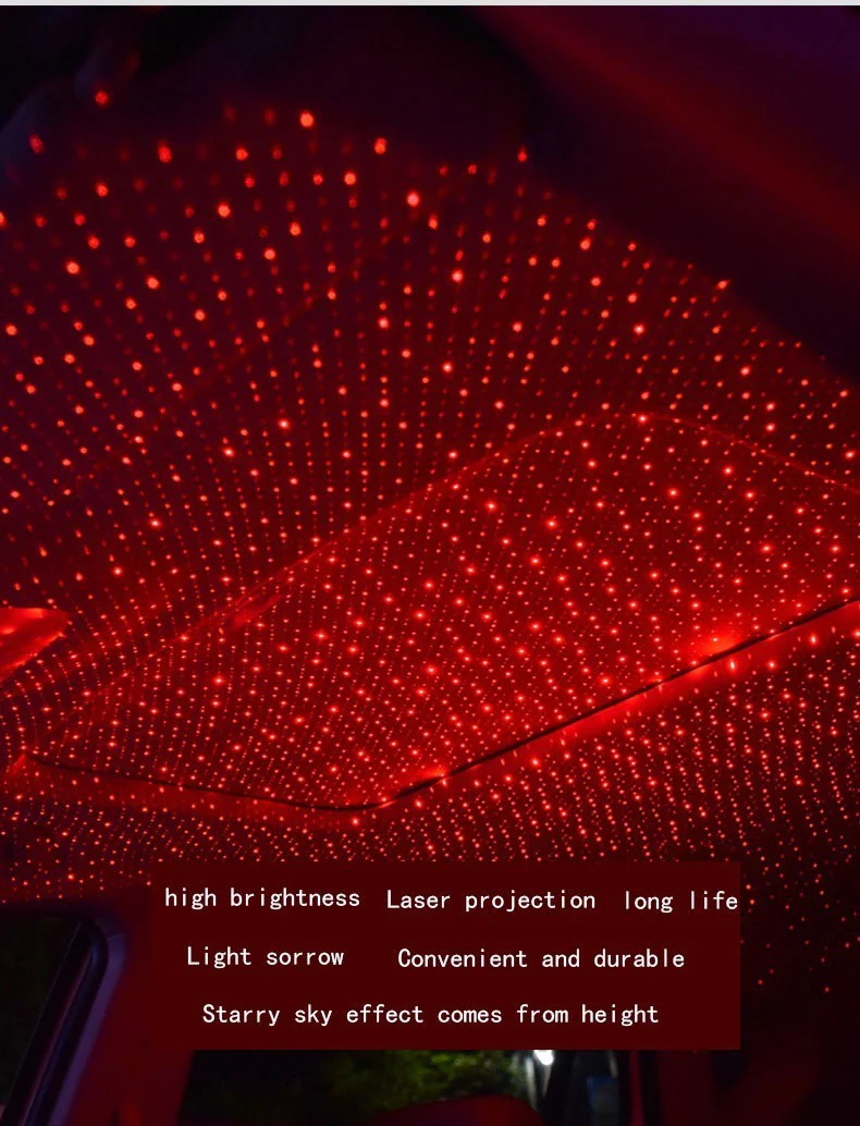 Vaku Ā® Star Light Decoration Ambience USB Projector - Image 7