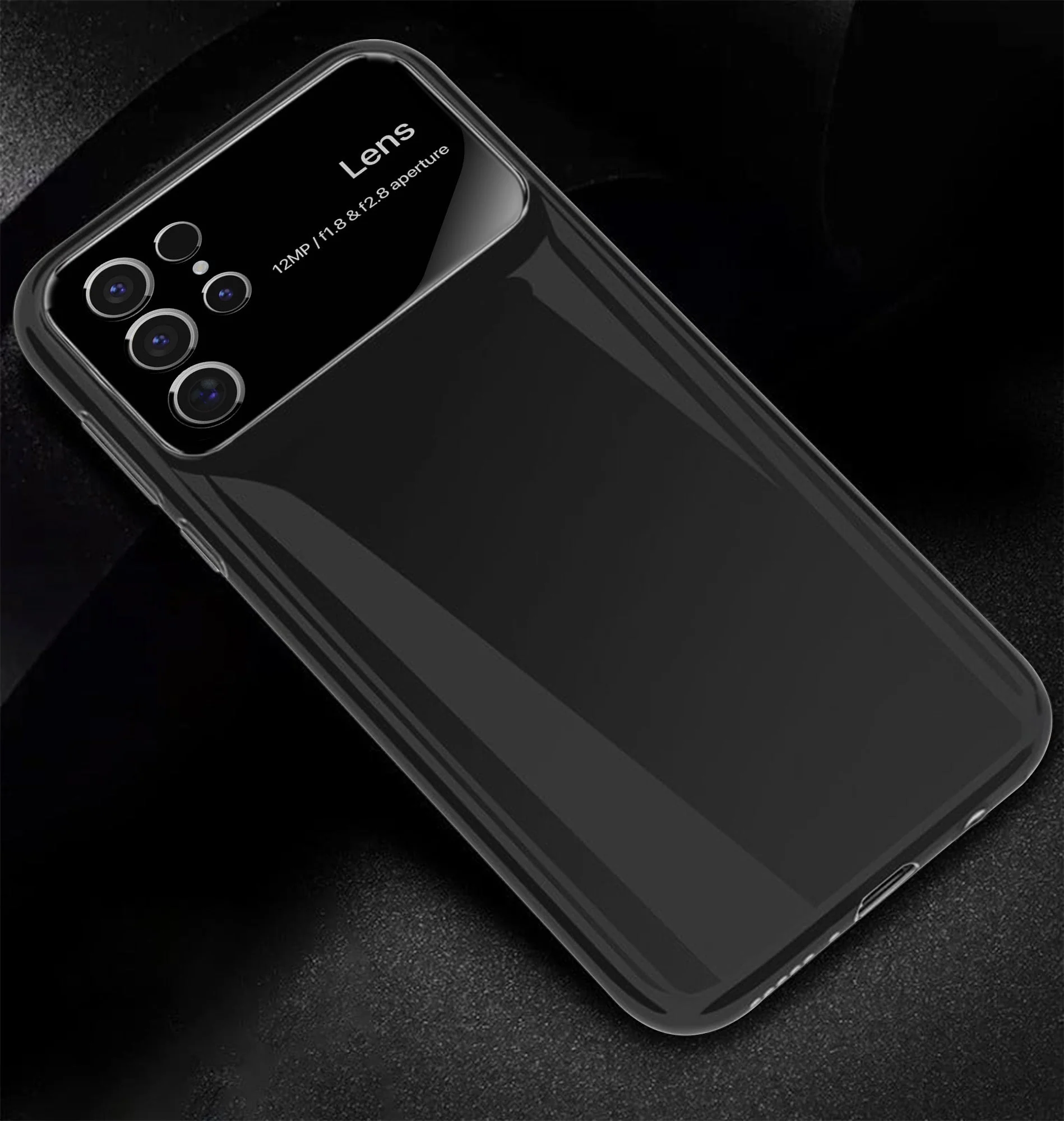 Vaku® Samsung Galaxy S24 Ultra Glazed Polarized Camera Lens Protector Shockproof Back Cover - Image 2