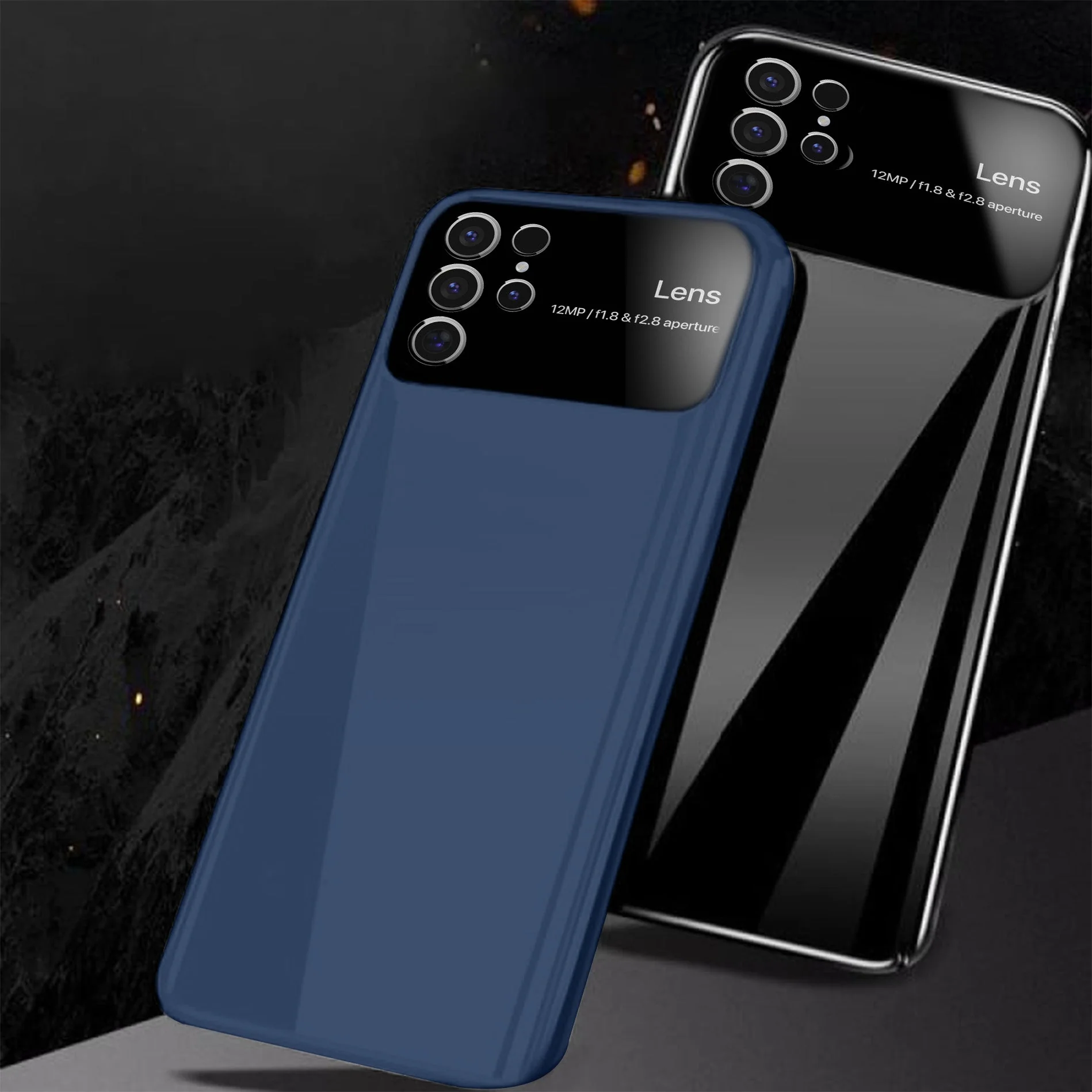 Vaku® Samsung Galaxy S24 Ultra Glazed Polarized Camera Lens Protector Shockproof Back Cover - Image 6