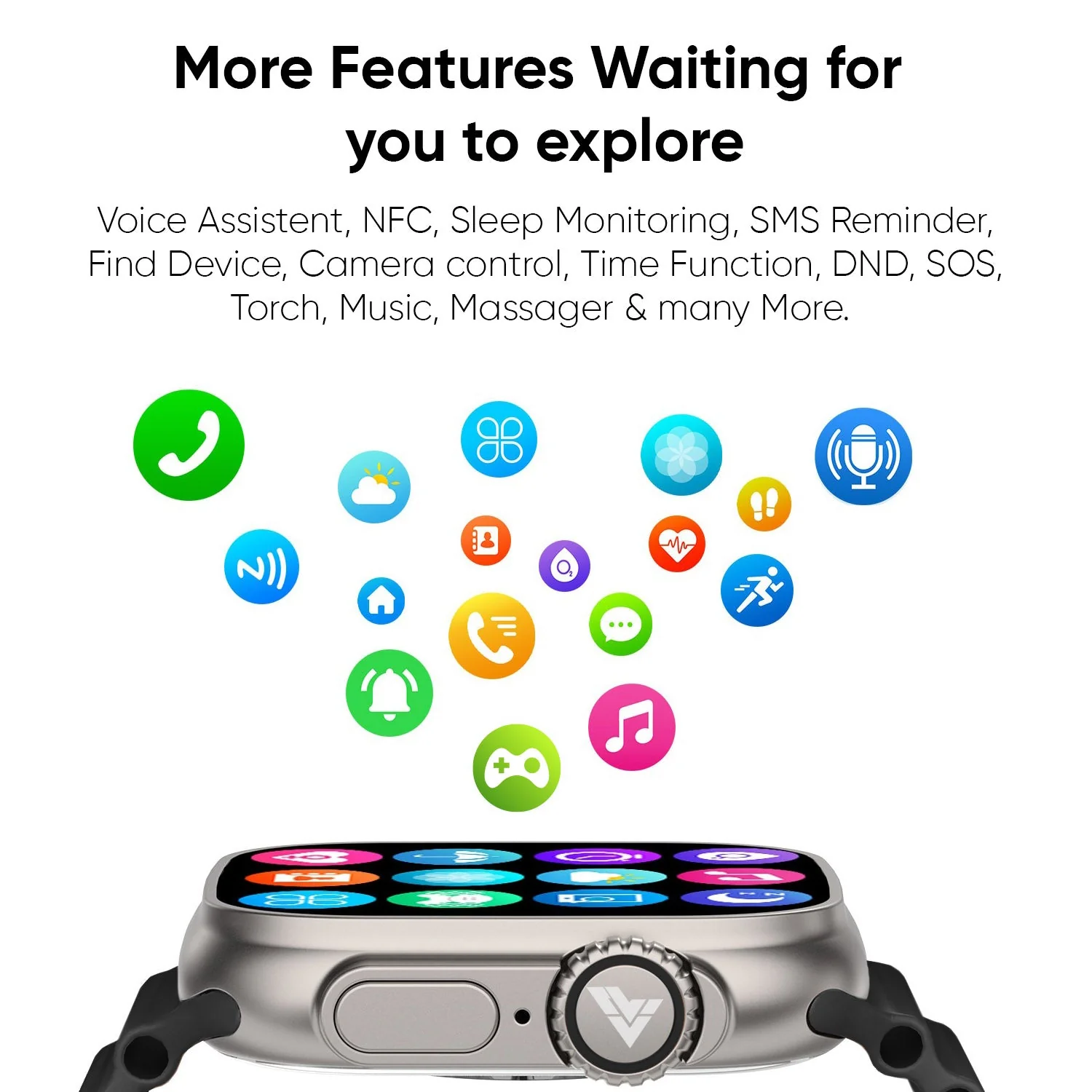 T800 Bluetooth calling multiple watch faces multi sports modes ai voice assistance 1 91 hd display heart rate ecg monitoring sleep quality monitor - Image 10