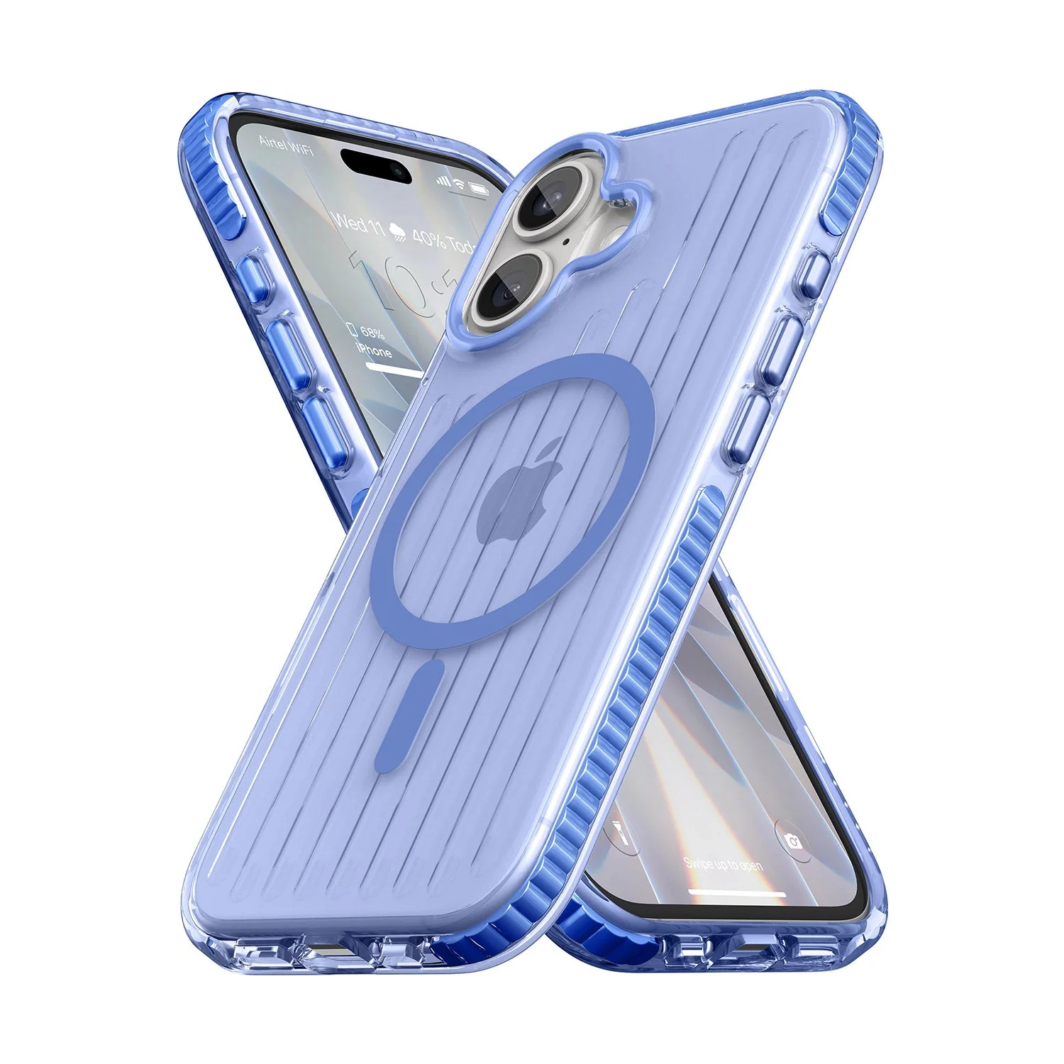 Vaku Luxos ® Apple iPhone 17 Zyden Magpro Scratch Resistant Military-Grade Protection Case With Metal Camera Ring Screen Protector Shockproof Back Cover - Image 4