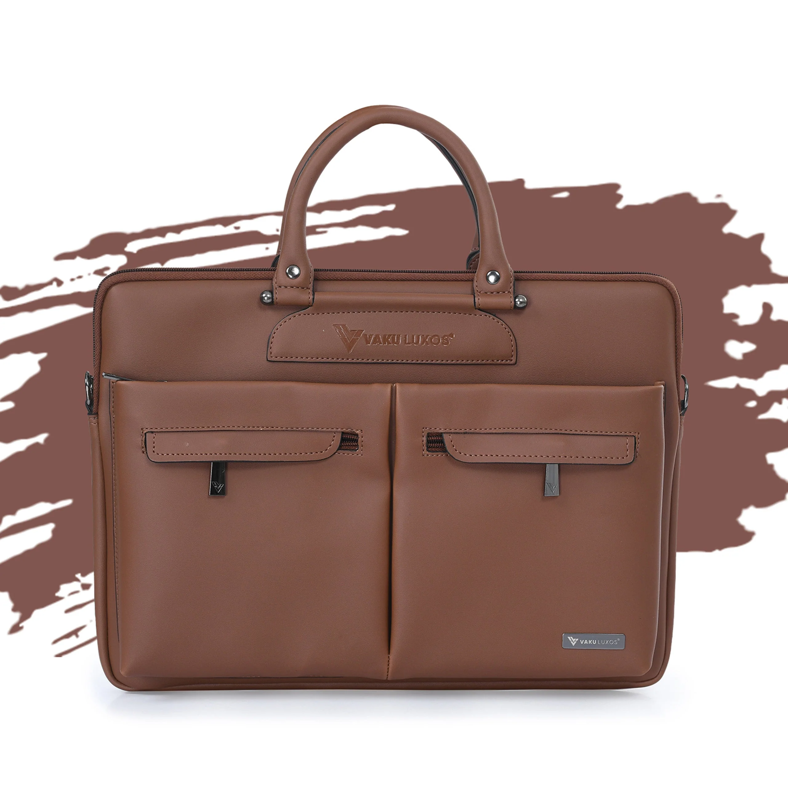 Vaku Luxos ® Marcella 16 inch Laptop Bag Sleeve Premium Messenger Bag For Men and Women - Image 2