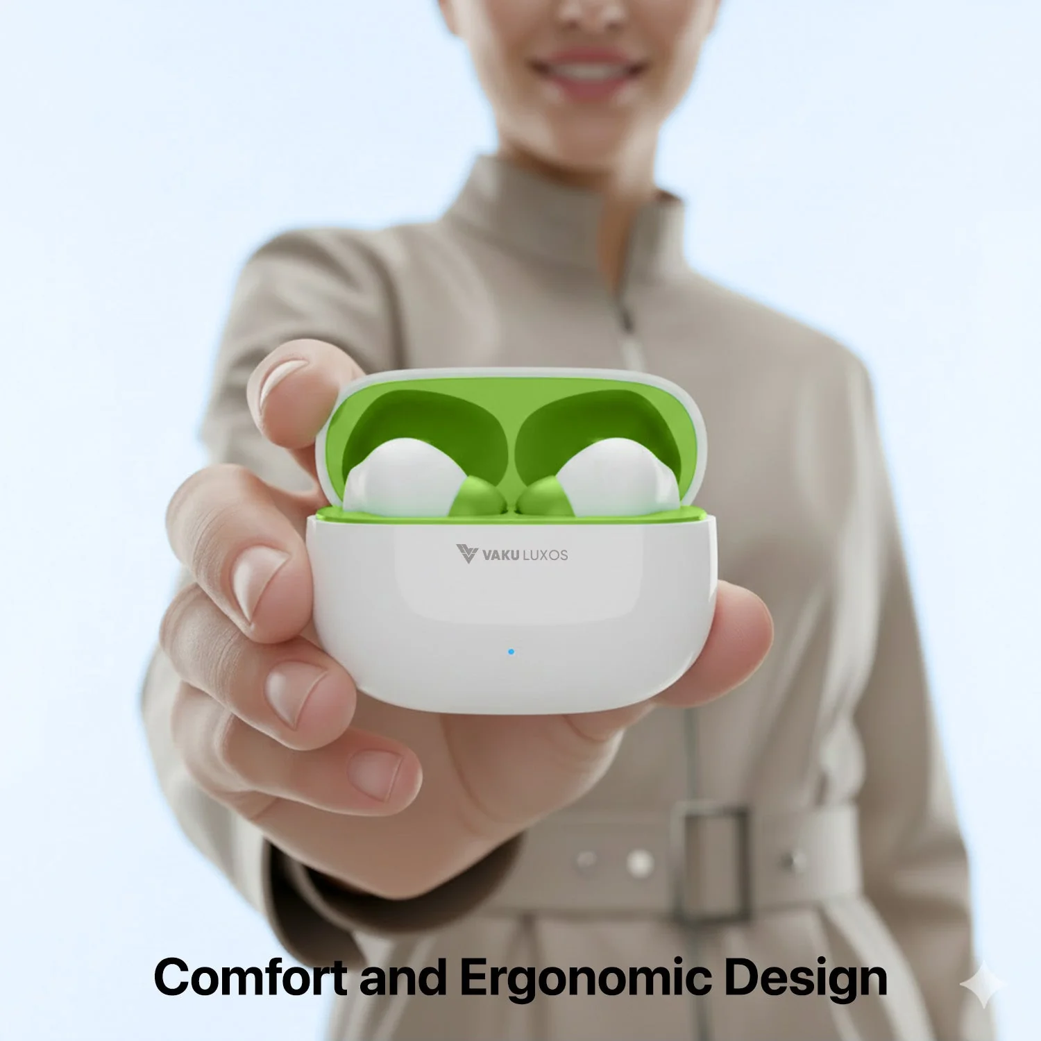 Vaku Luxos ® SONAIR True Wireless Earbuds with Smart Touch Controls - Image 6