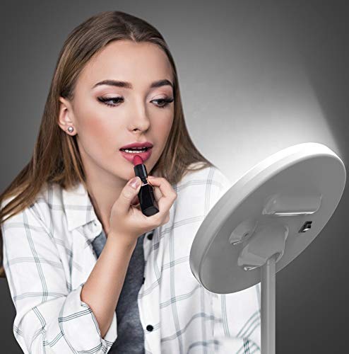 Vanityy: LED Makeup Mirror with Touch Screen, Adjustable Brightness & Rechargeable Light for Flawless Beauty Routine - Image 5