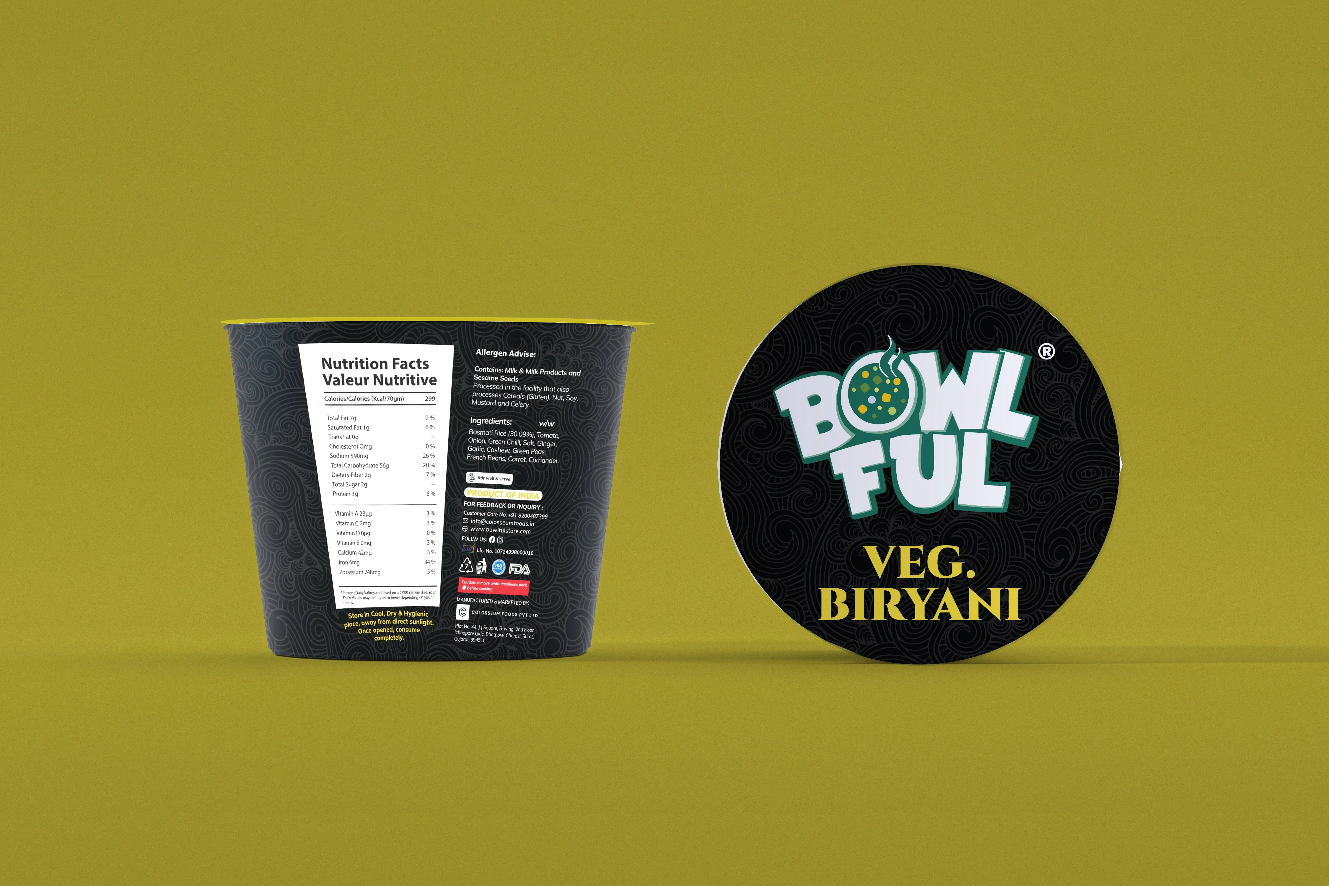 Veg Biryani Cup - Image 3