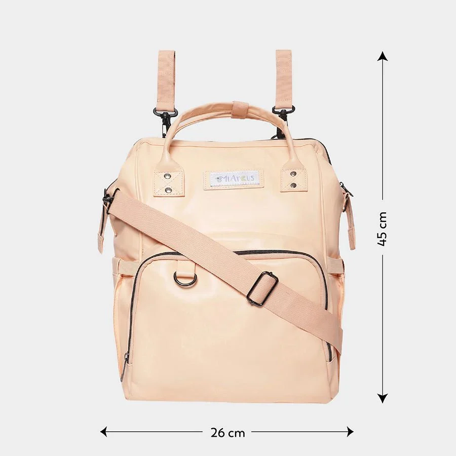 Vegan Leather Diaper Bag - Image 3