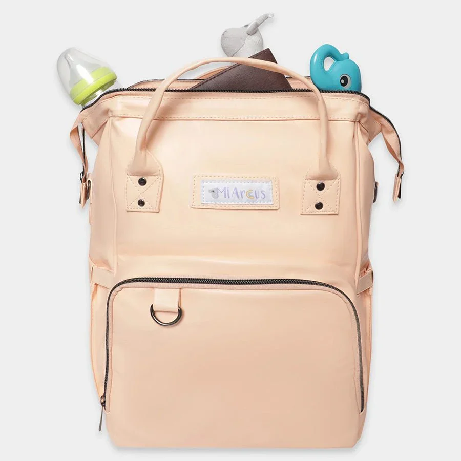 Vegan Leather Diaper Bag - Image 7