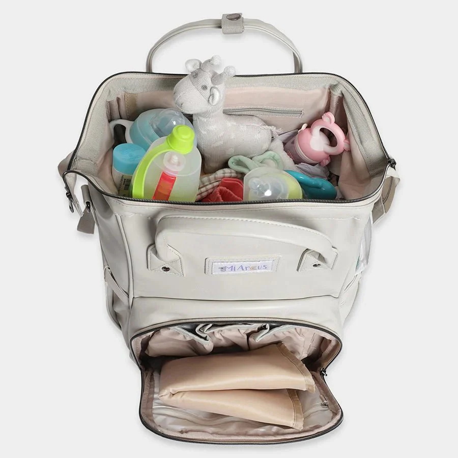 Vegan Leather Infant Diaper Bags - Image 7