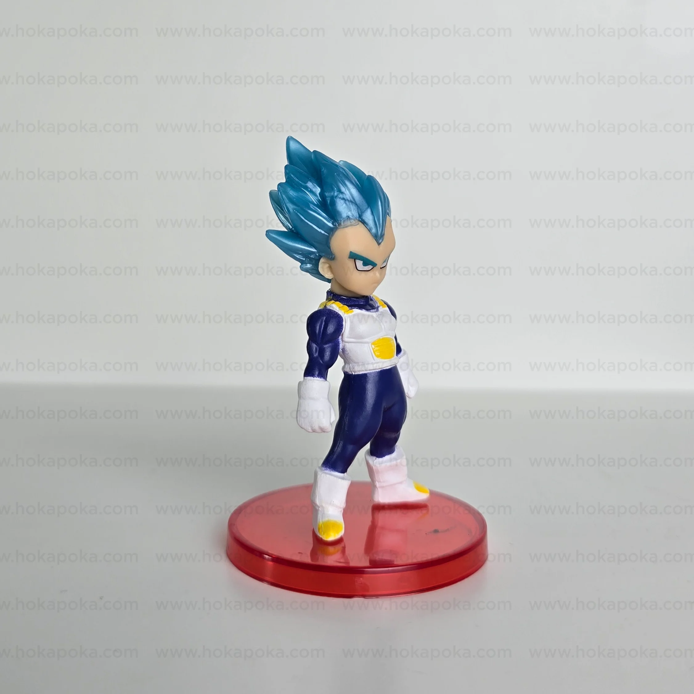 Vegeta Super Saiyajin Deus Blue 7cm – Dragon Ball Z Mini PVC Figure - Image 3