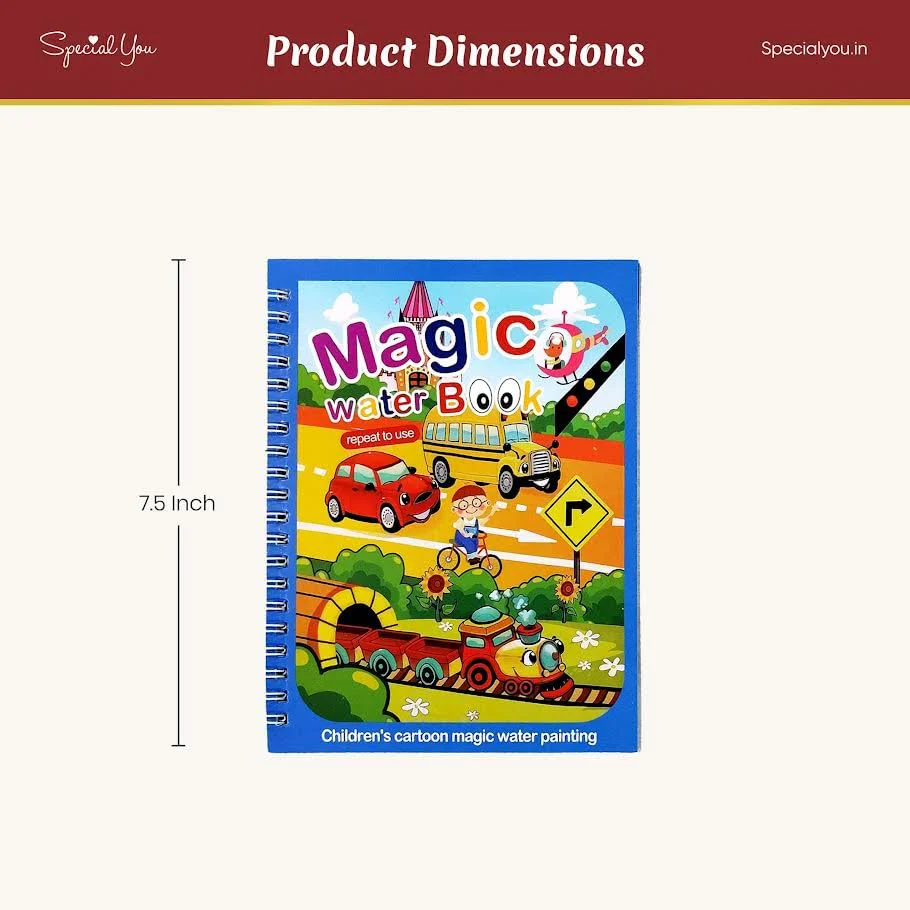 Vehicle Theme Magic Water book - Image 3