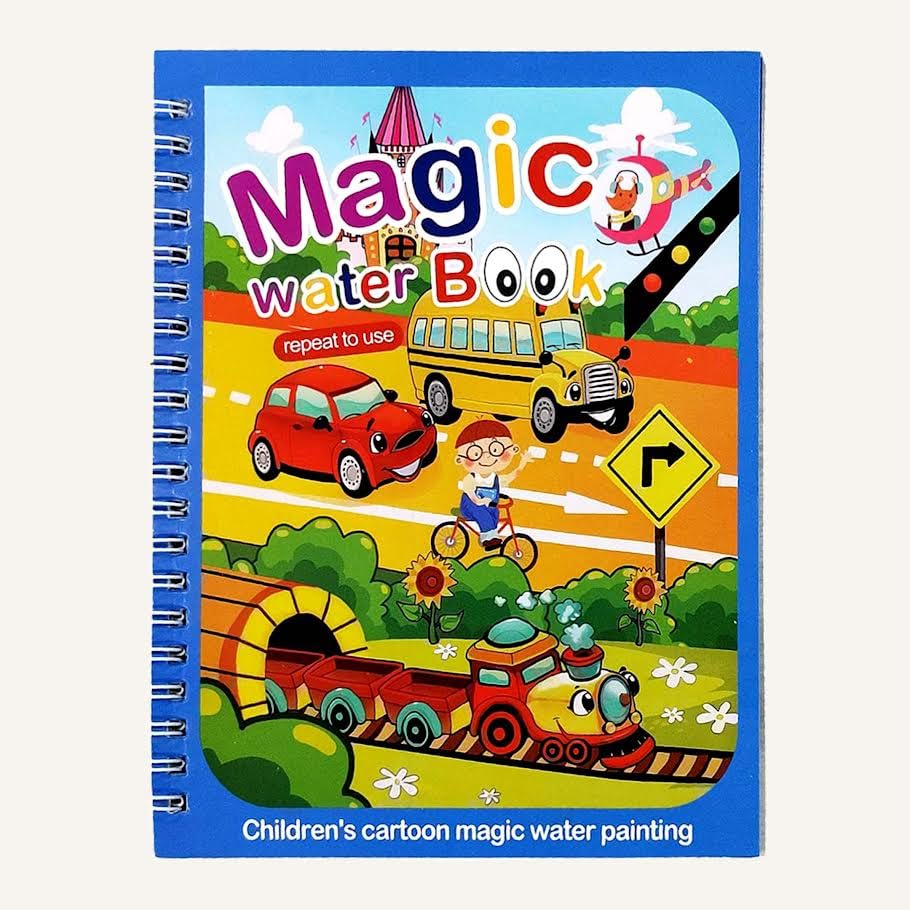 Vehicle Theme Magic Water book - Image 4