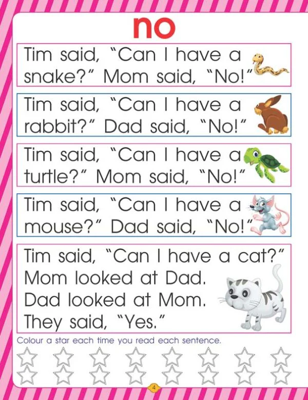 Very First Sight Words Sentences Level 2 - Image 2