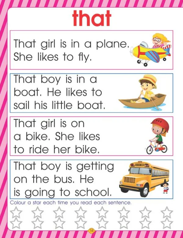 Very First Sight Words Sentences Level 2 - Image 3