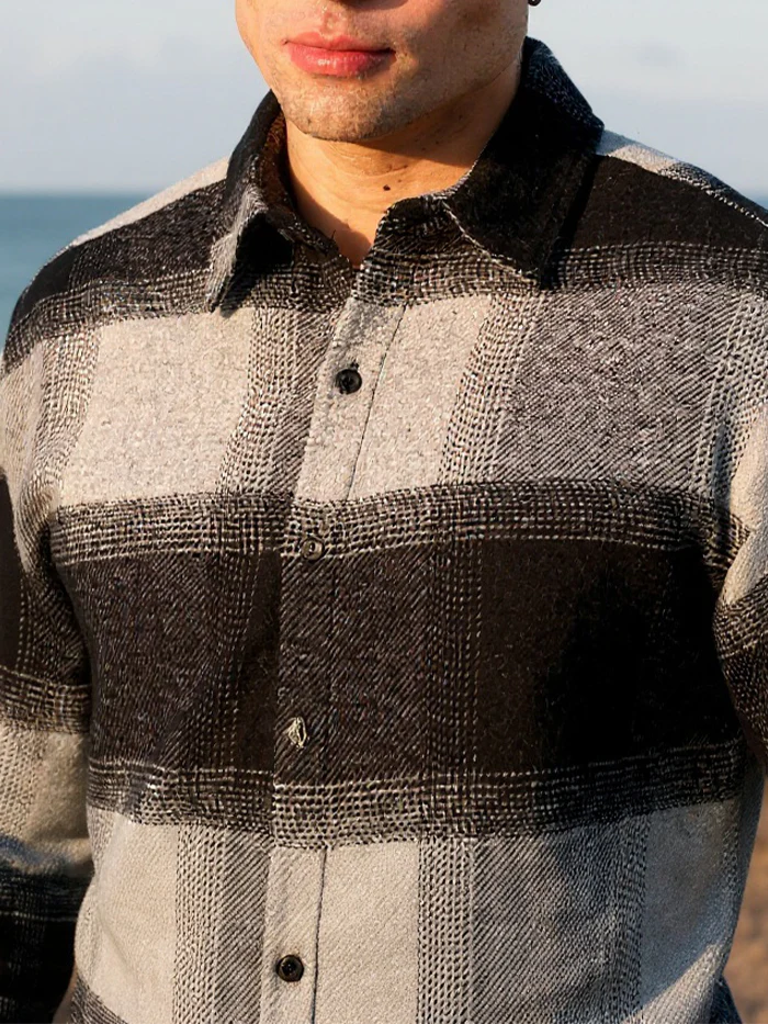 Vignette-Checkered Oversized Shirt - Image 6