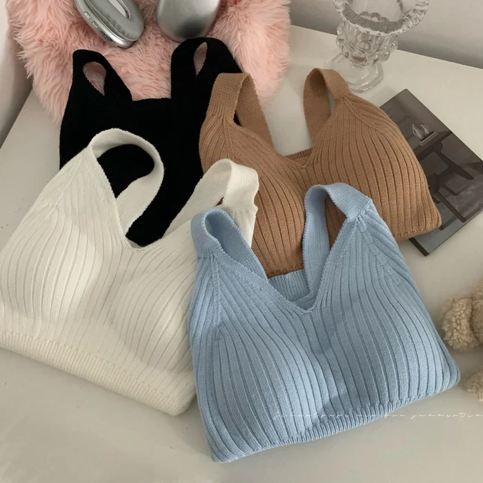 Viral Padded Knit Camisole - Image 3