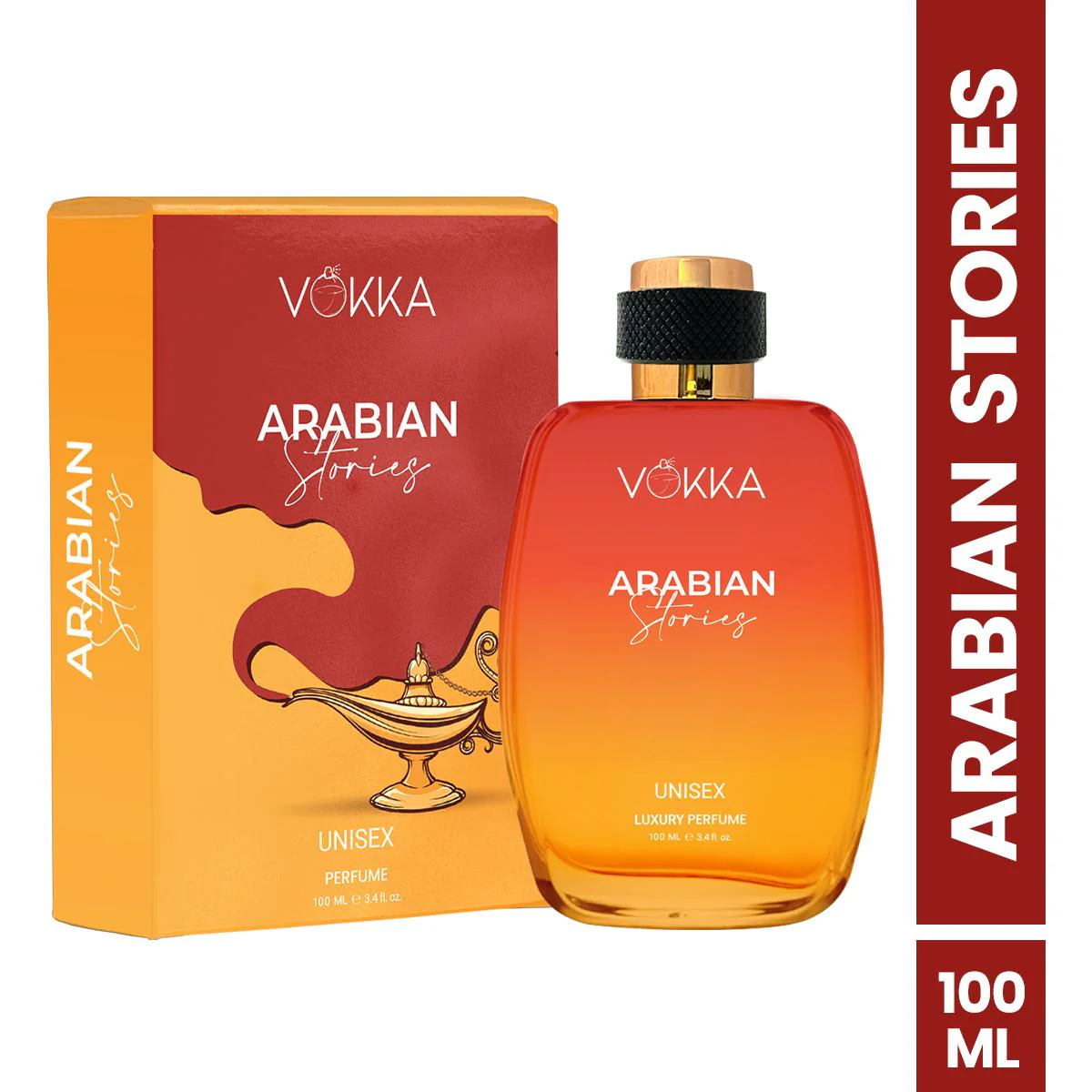 Vokka Arabian Stories 100ml Unisex Perfume - Image 2