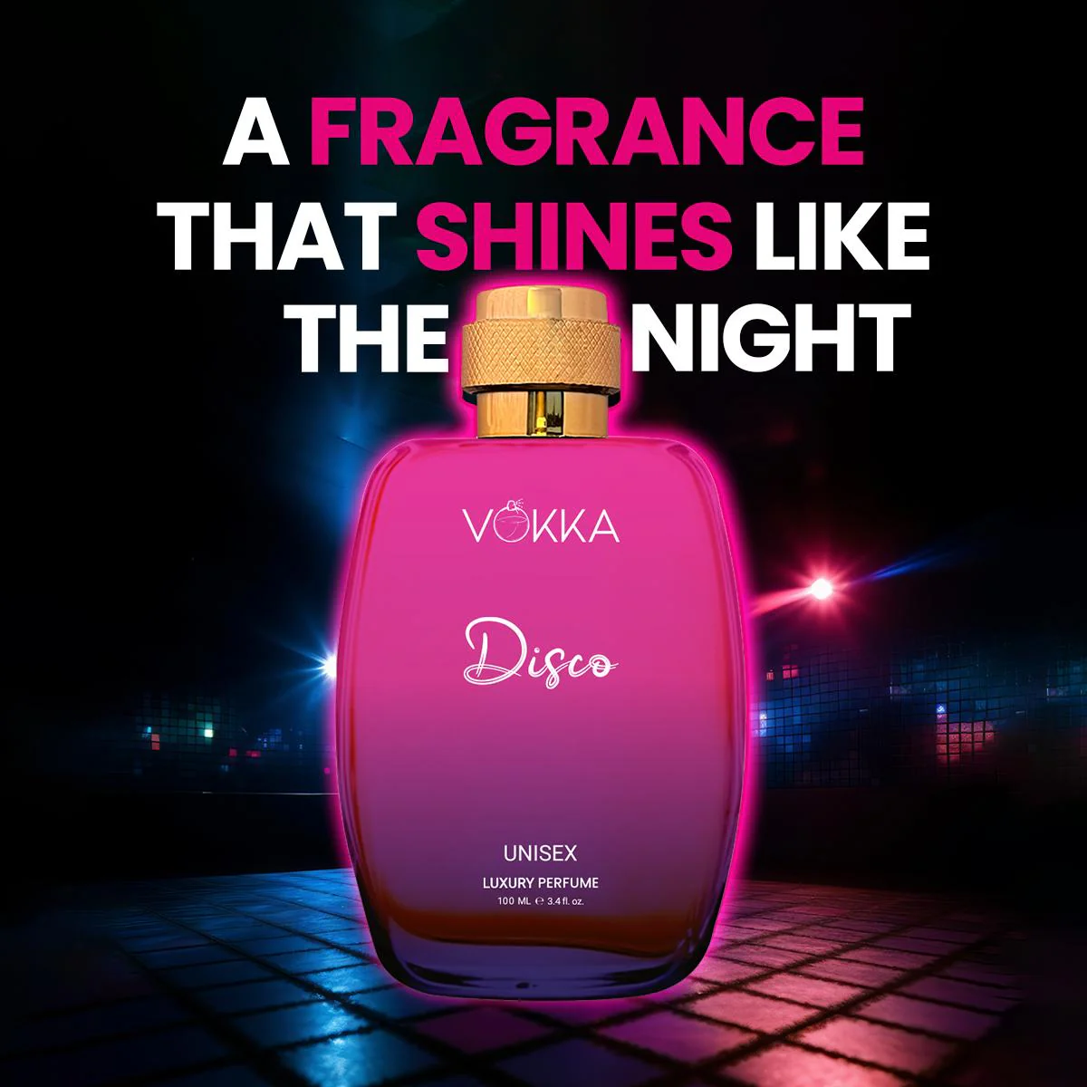 Vokka Disco & Panda 200 ml Unisex Perfume | Pack of 2 x 100ml Each - Image 3