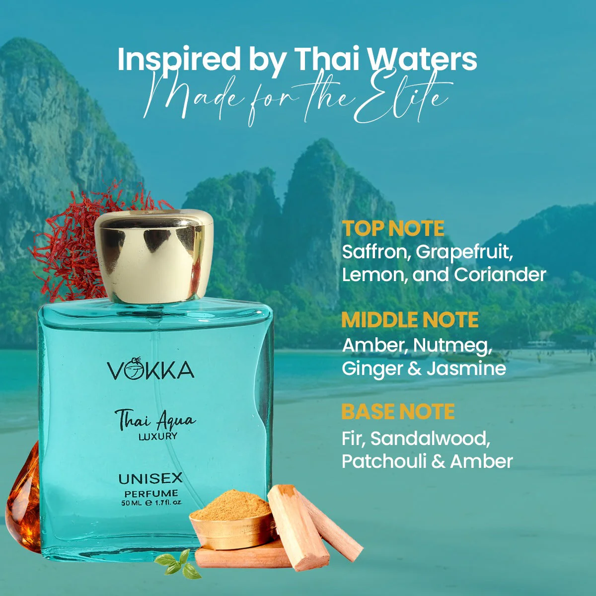 Vokka Gift of Love 150ml - 3 x 50ml Luxury Unisex Perfume Gift Set - Image 9