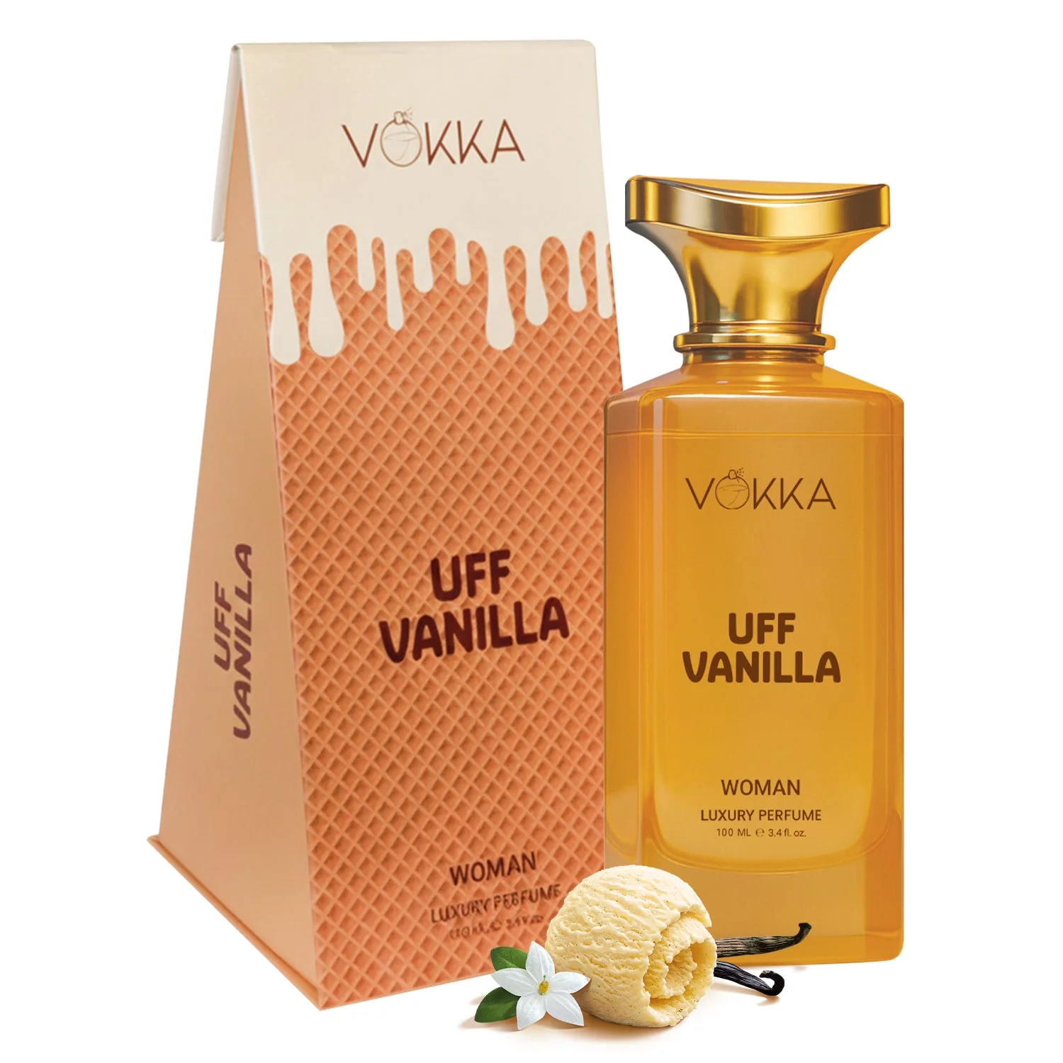 Vokka Uff Vanilla For Woman 100ml Perfume - Image 8