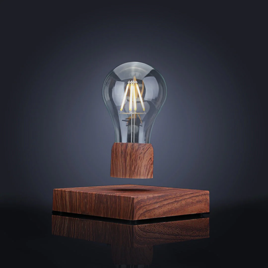 Volta: Magnetic Levitating Lightbulb with Rotating LED Glow for Home, Office & Unique Décor - Image 3