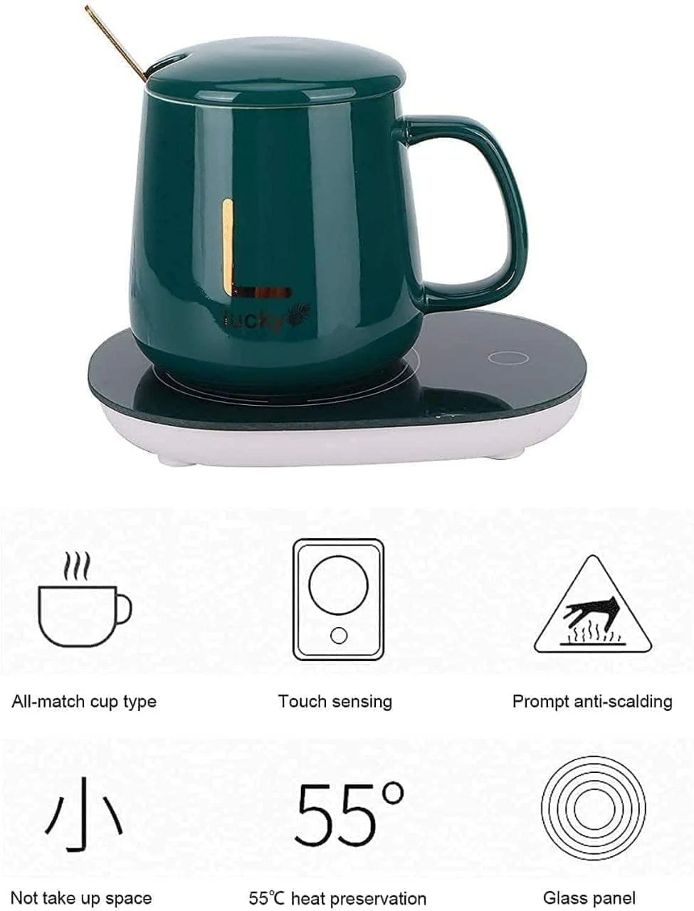 WarmEase: Electric Mug Heater Pad with Heating Coaster for Coffee, Tea & Beverages – Perfect for Home & Office - Image 7