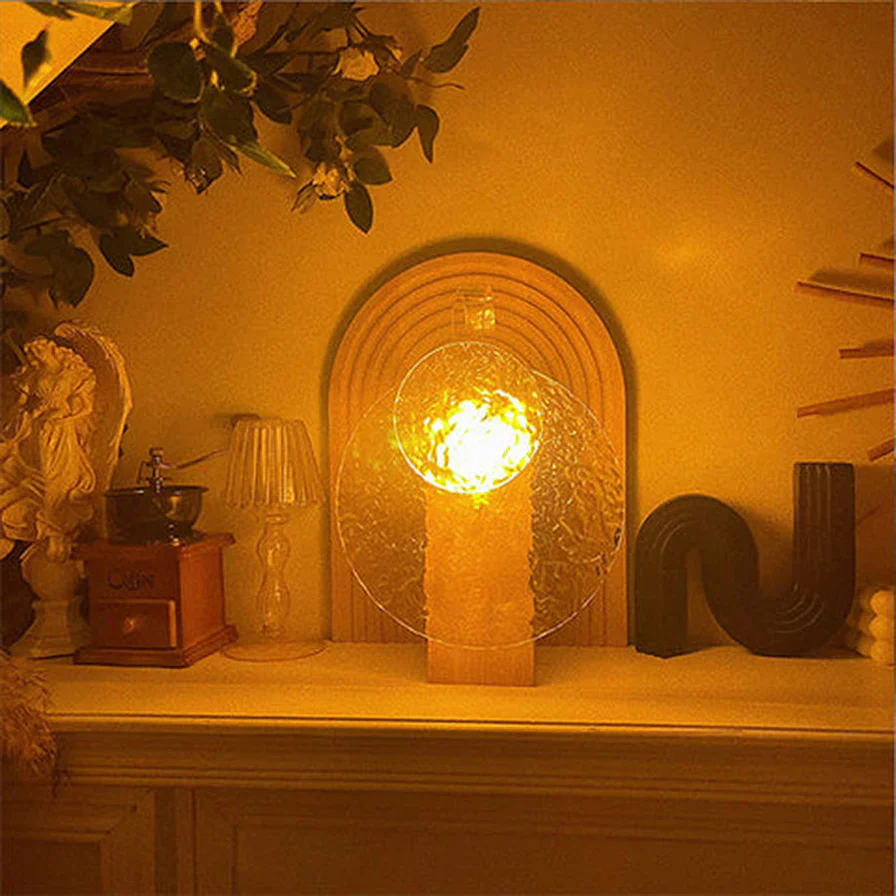 Wavi: Rotating Ripple Ambient Night Lamp with Water Wave Projection, Touch Control, Colour Changing Sunset Glow for Bedroom & Home Aesthetic Décor - Image 9