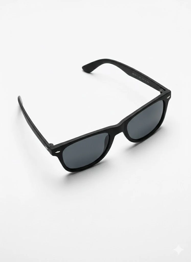Wayfarer Sunglasses + Protective Case + Microfiber Lens Cloth - Image 4