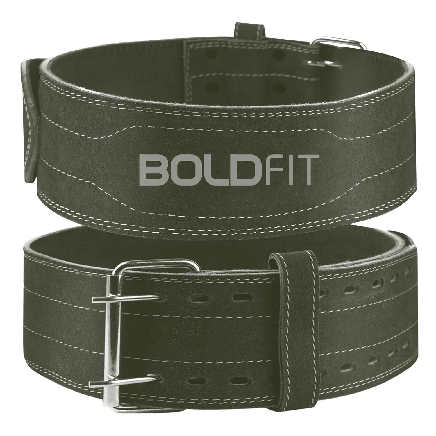 Weightlifting Gym Belt (Leather) - Image 5