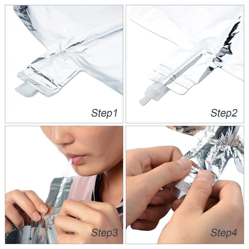 Welcome Letter Foil Balloon Set (Silver) (Pack of 1) - Image 3