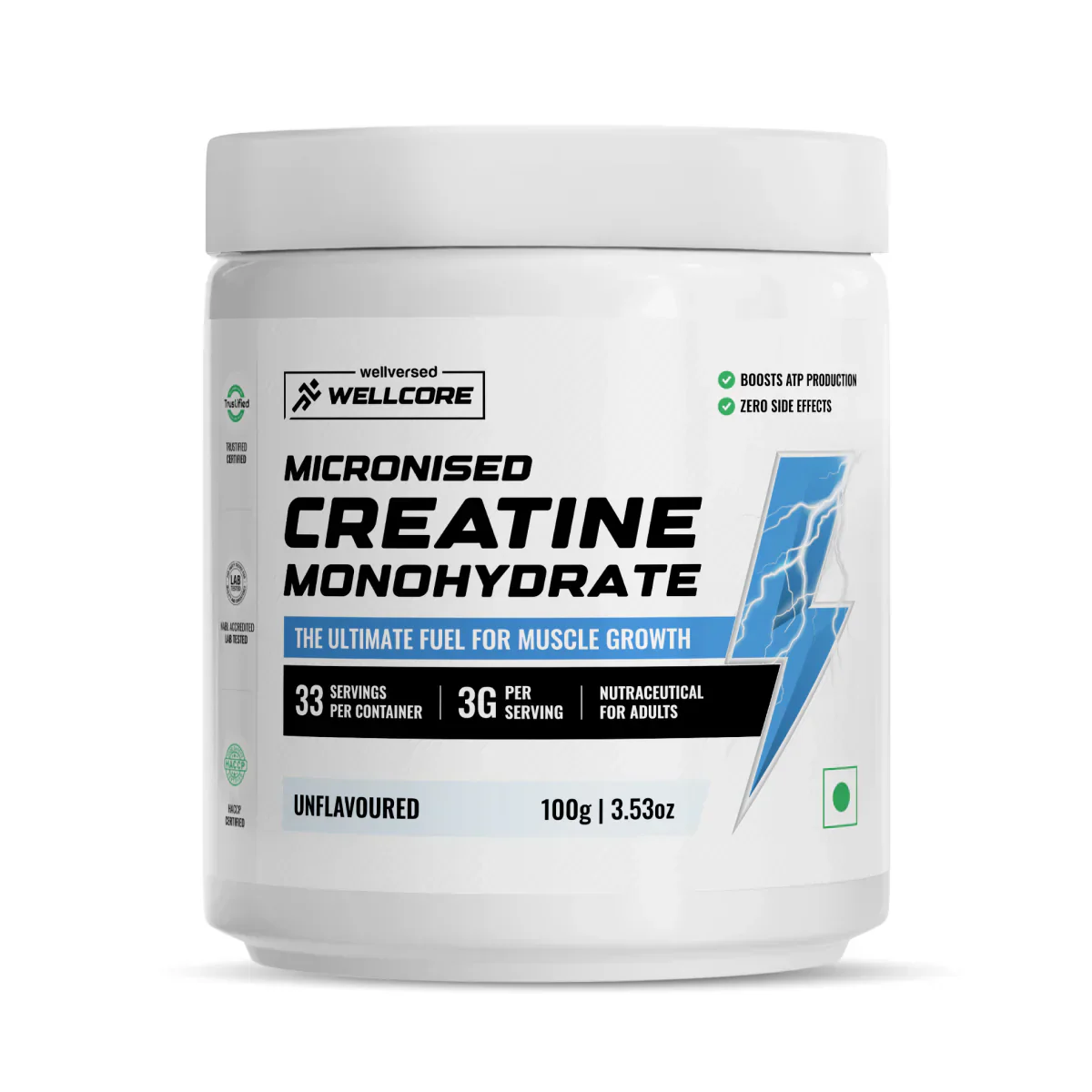 Wellcore Pure Micronised Creatine Monohydrate - Image 3