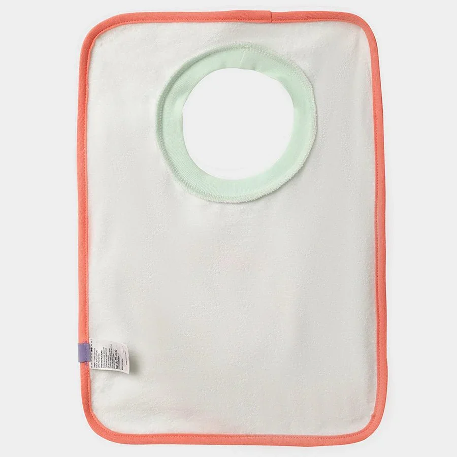 Whale Print Pop Over Baby Bibs (Pack Of 2) - Image 4