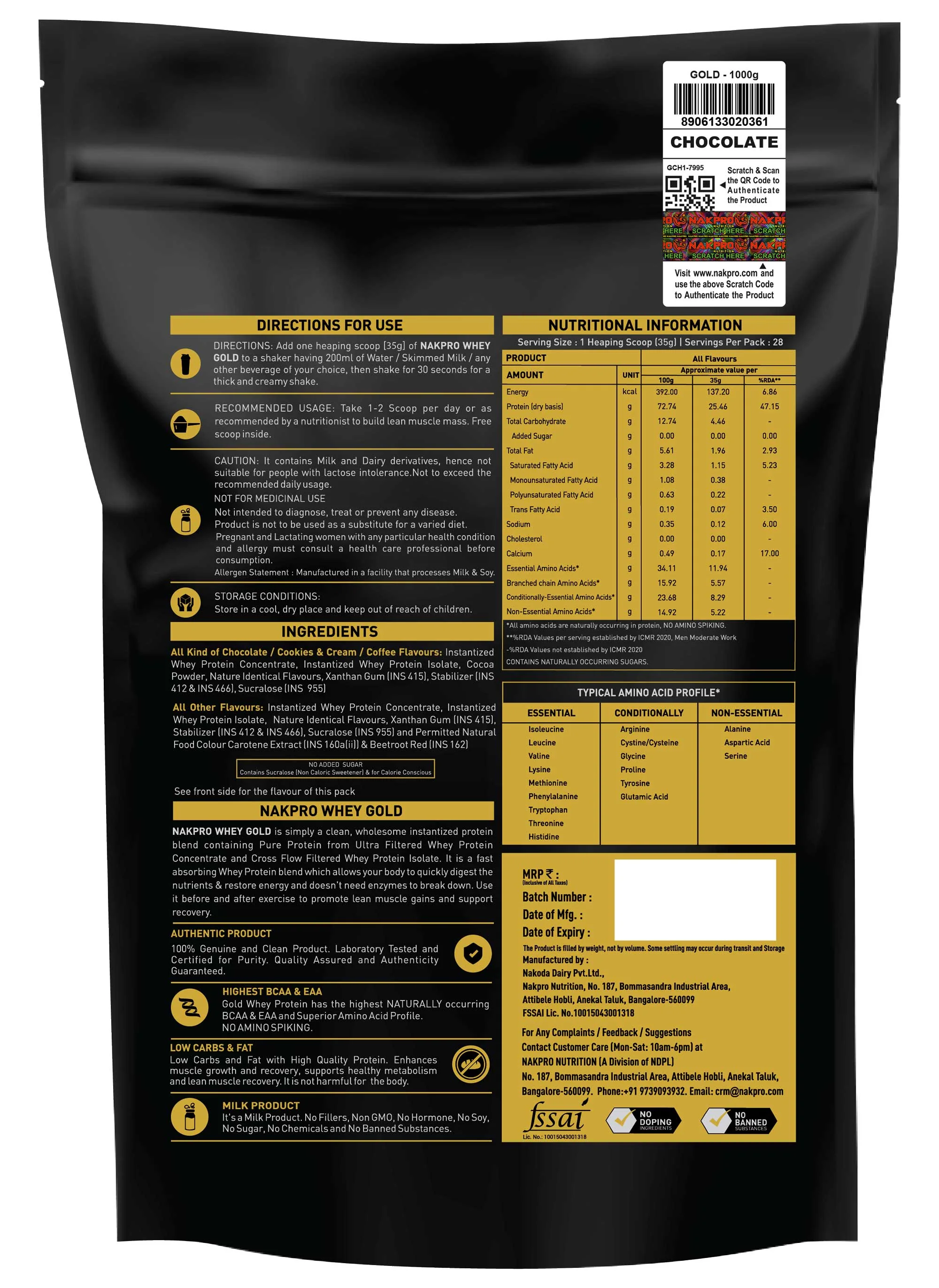 Whey Gold Whey Protein Blend - Image 51
