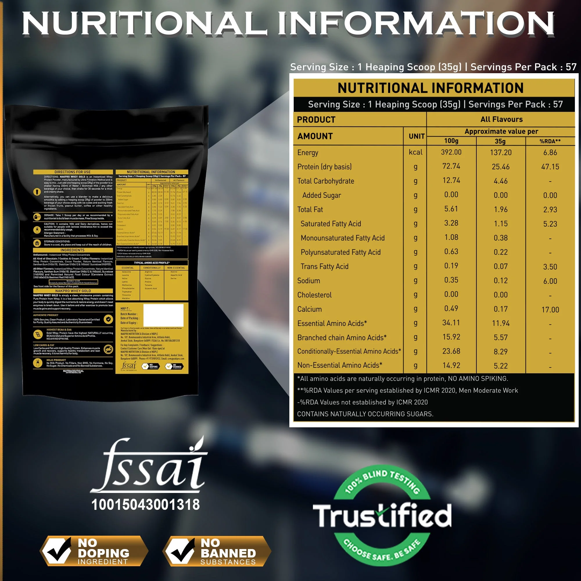 Whey Gold Whey Protein Blend - Image 67