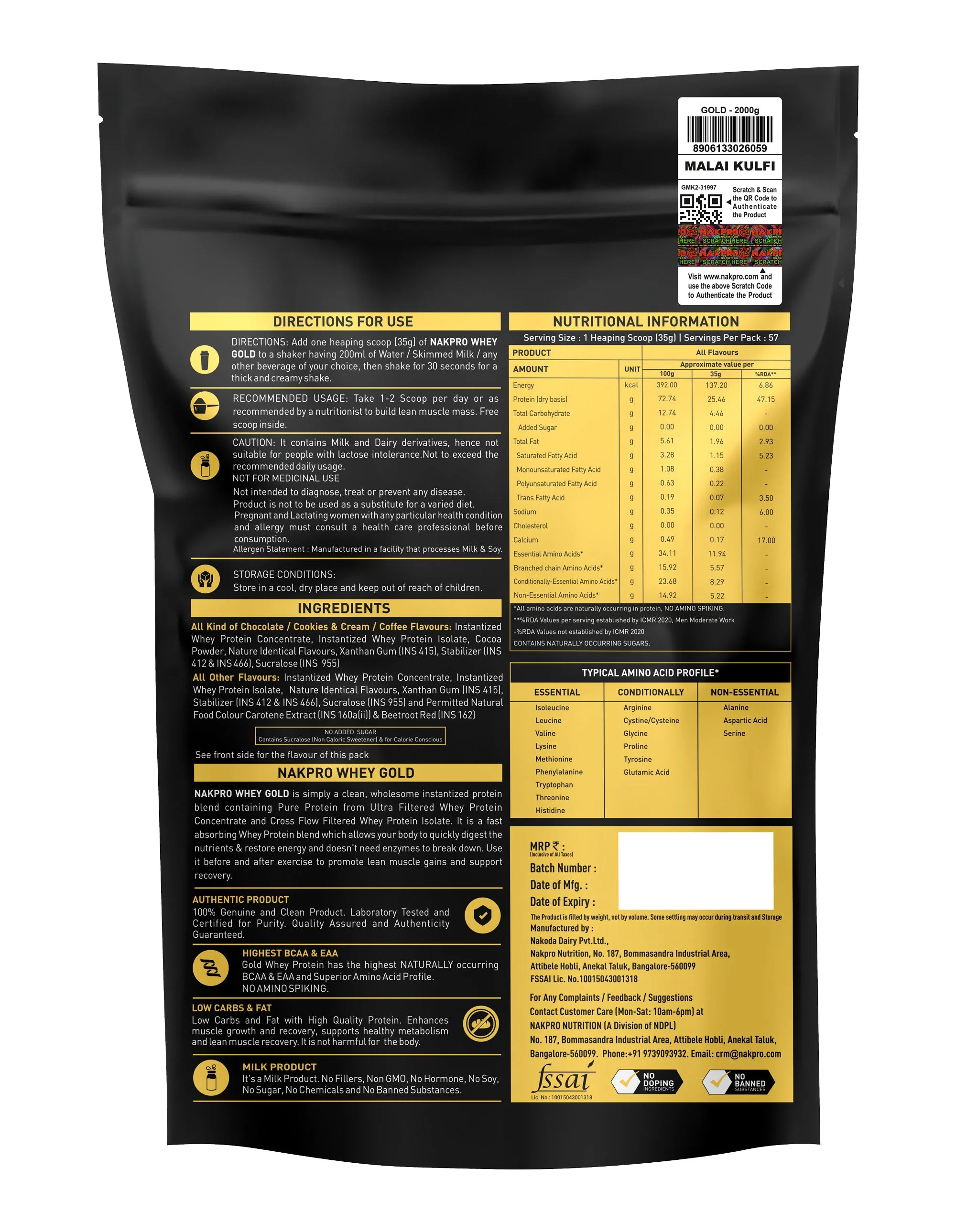 Whey Gold Whey Protein Blend - Image 69