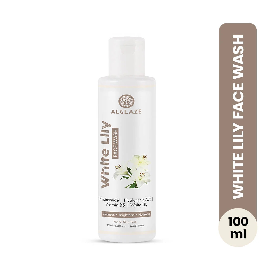 White Lily Face Wash | Niacinamide, Hyaluronic Acid & Vitamin B5  @ 1 (Exclusive)