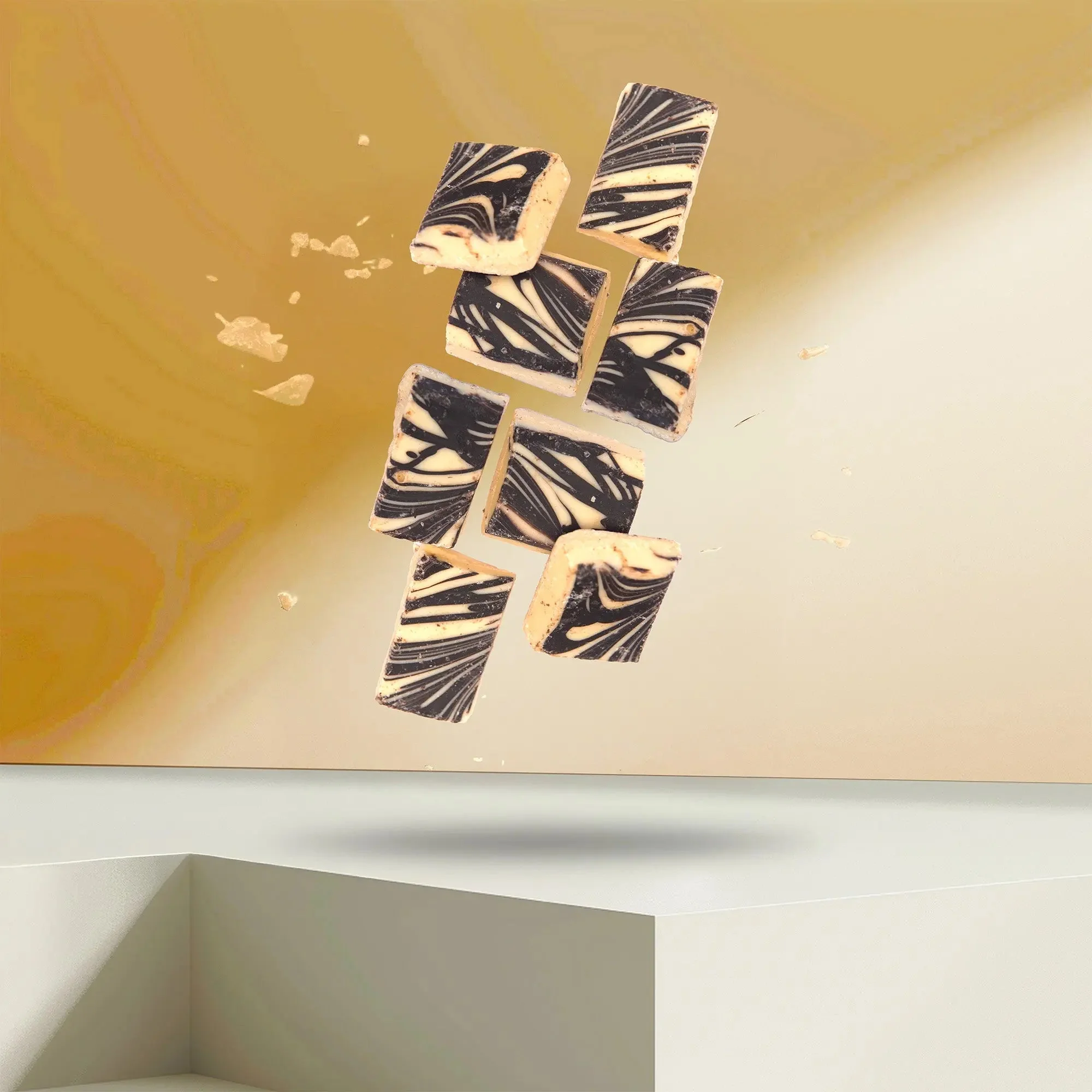 White Marble Chocolate – Creamy, Homemade, 100g - Image 2