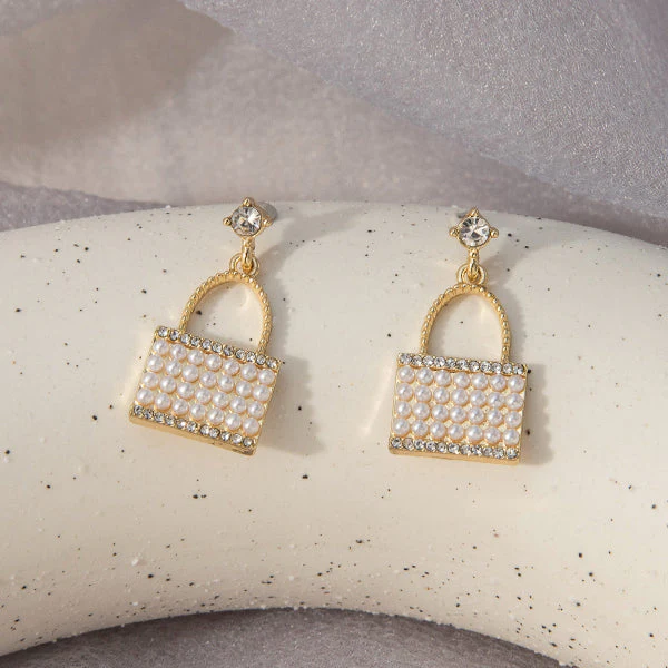 White Pearl Clutch Earrings — Buy Any 5 for Rs. 599 - Image 6