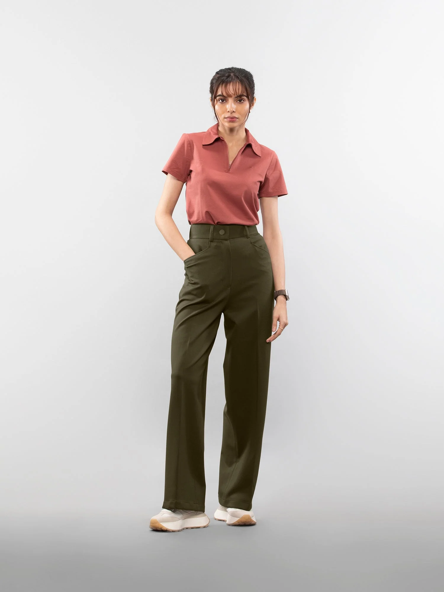 Wide-leg trouser - Image 4