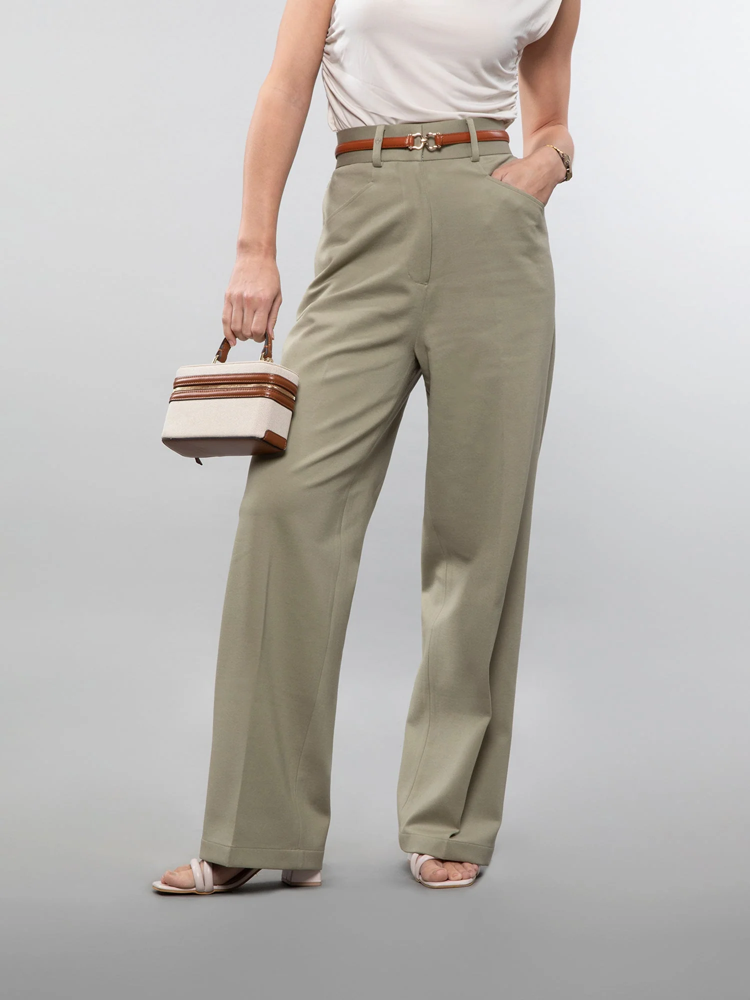 Wide-leg trouser - Image 9