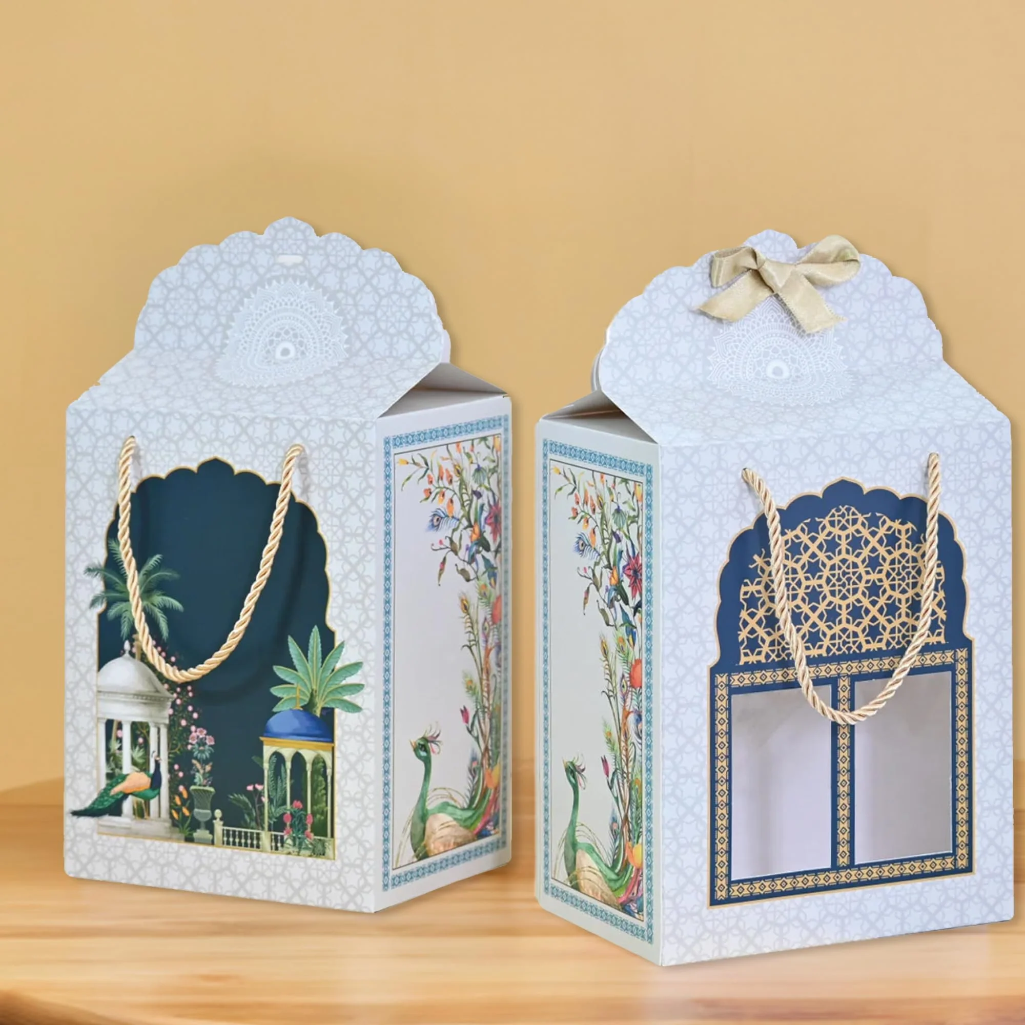 Window Hamper Paper Gift Box Pack of 5 - Image 4