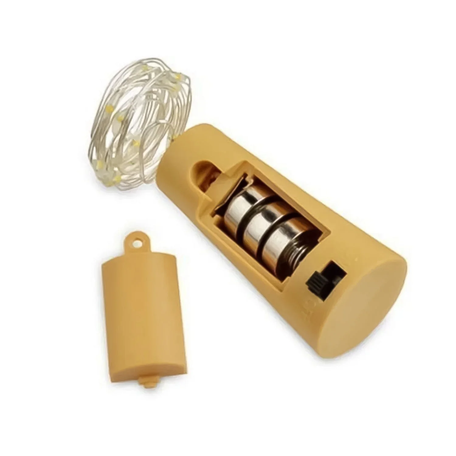 Wine Bottle Cork String Light | Multi LED / 2M Cable Length Copper Wire Battery Operated (Multicolor Light / 1 Pc) - Image 5