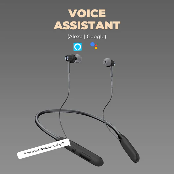 Wireless High Bass Bluetooth 5.0 In-Ear Neckband Headphones with Mic - Image 5