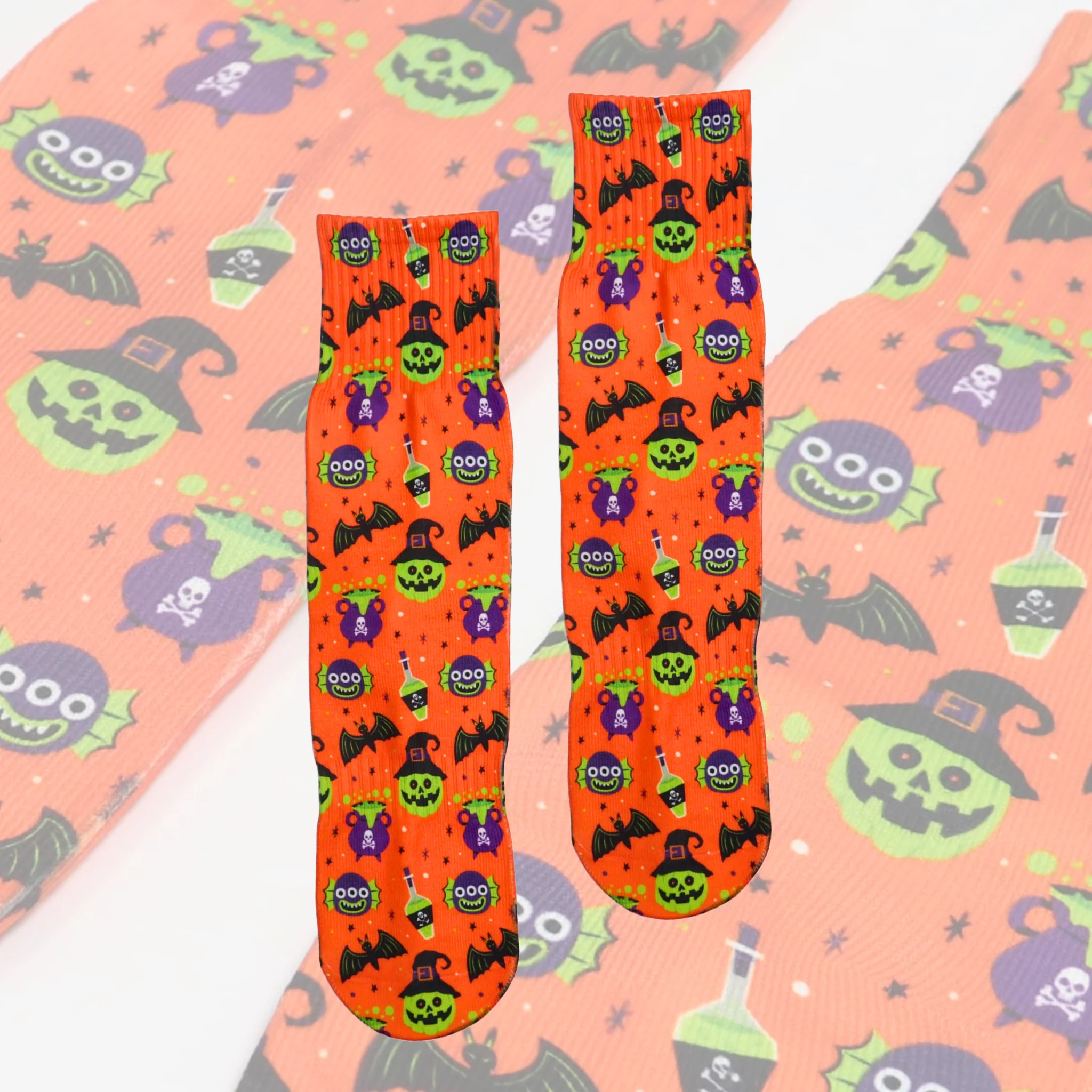 Witchy Pumpkin Brew Socks - Image 2