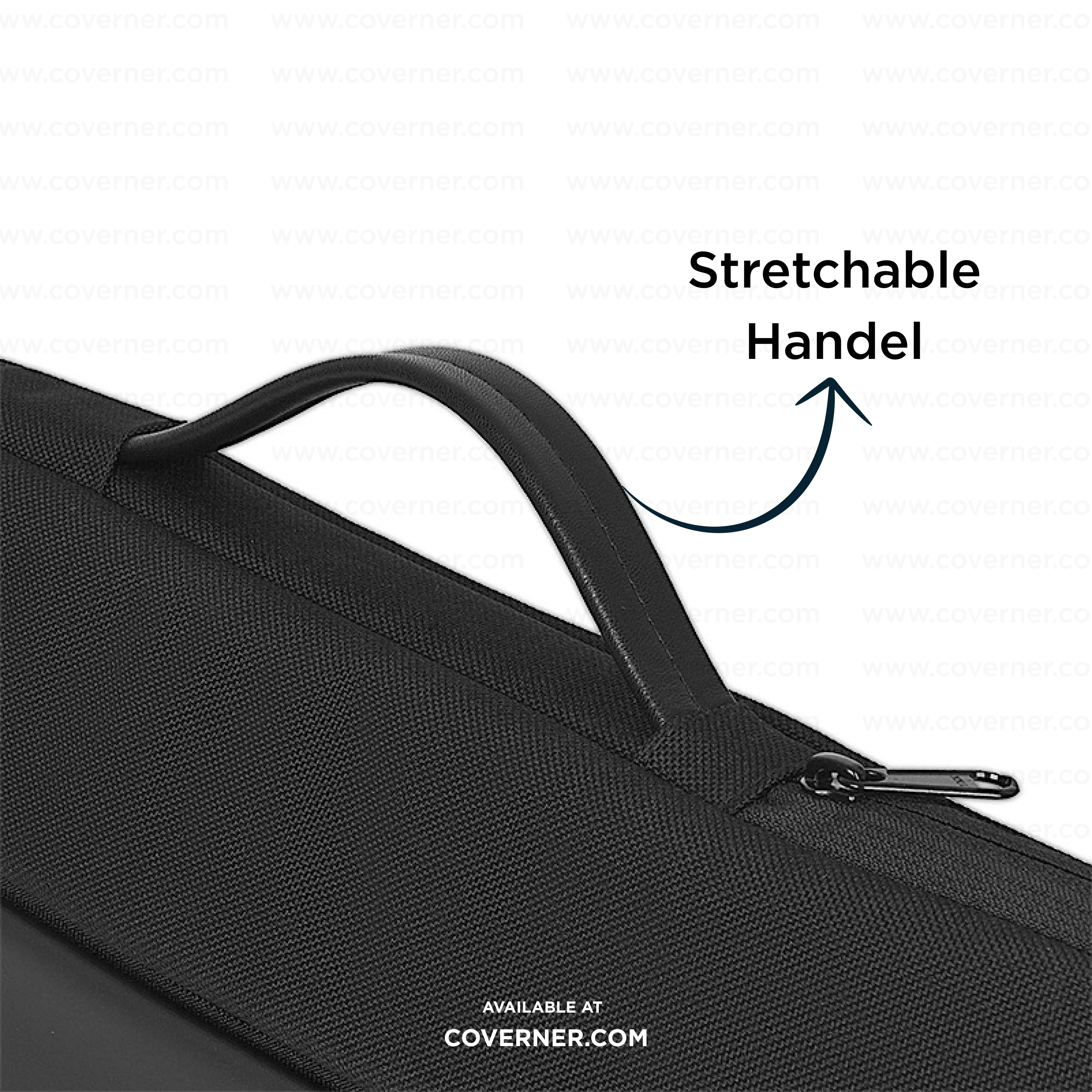 WiWU Warriors Laptop Sleeve – Waterproof Upto 14-Inch Devices with Cordura Nylon & YKK Zipper | Coverner India - Image 4