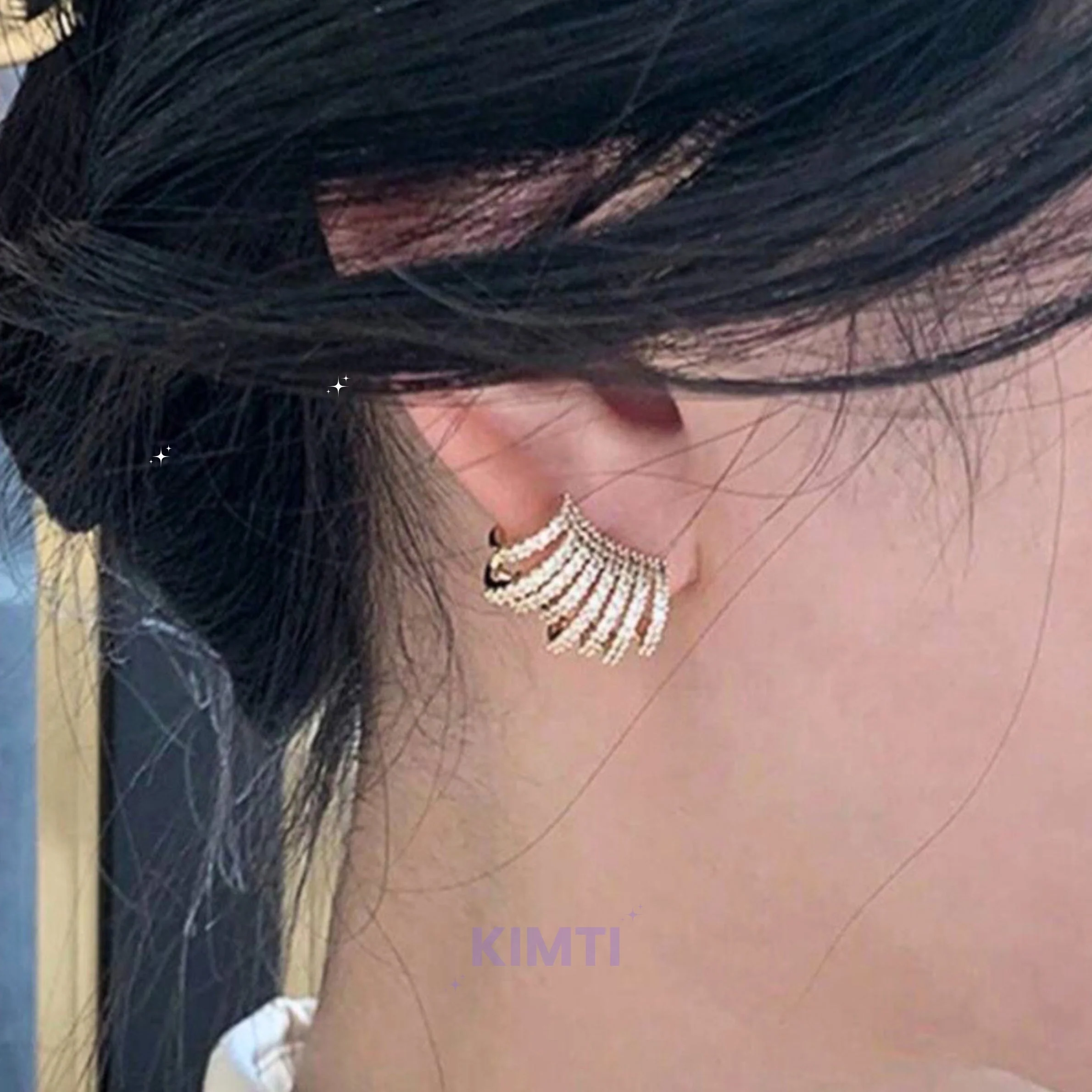Women Gold-Plated Stud Earring — Buy Any 5 for Rs. 599 - Image 3